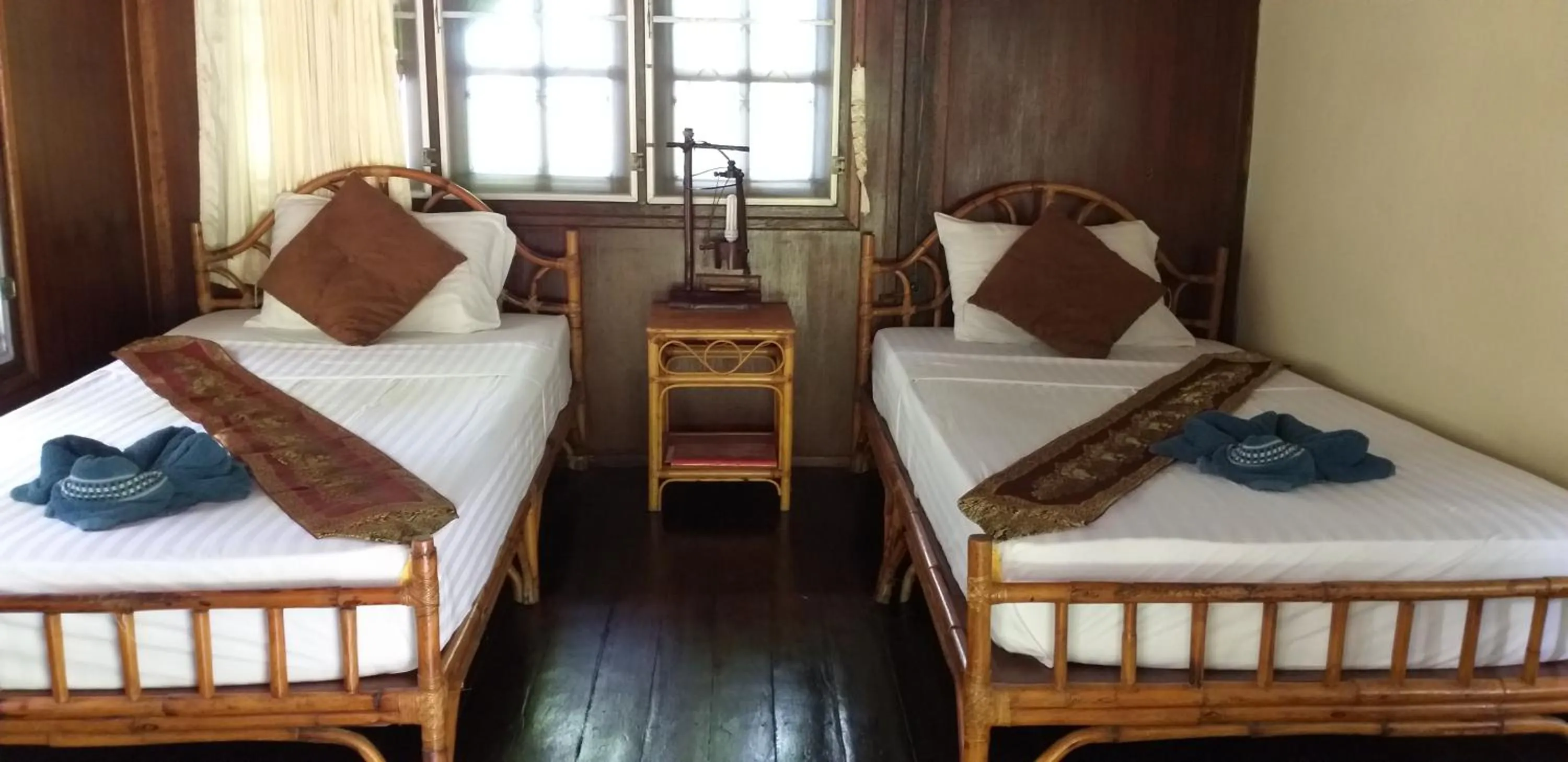 Bed in Koh Tao Royal Resort