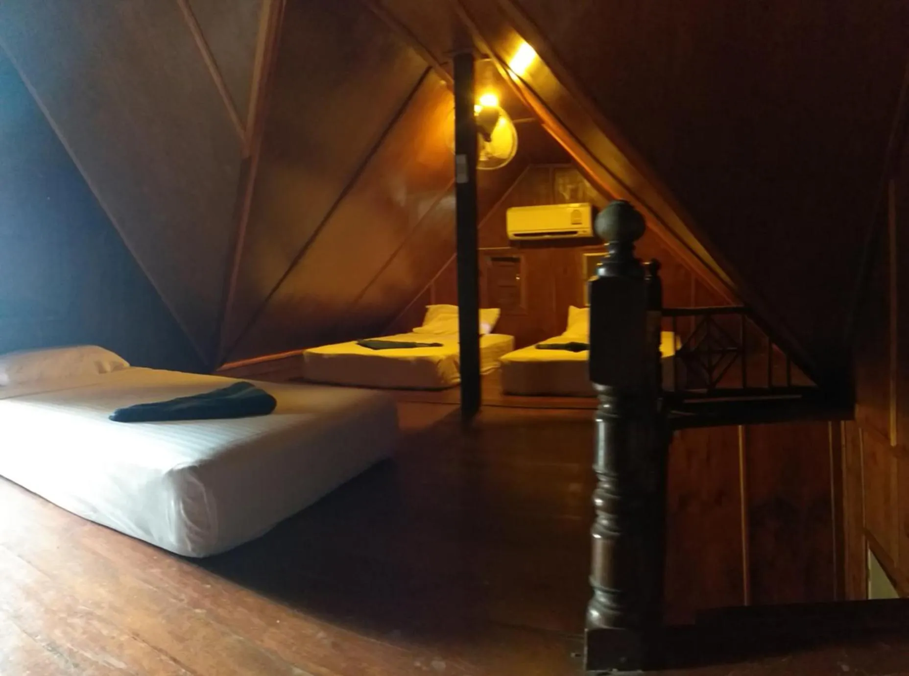 Bed in Koh Tao Royal Resort