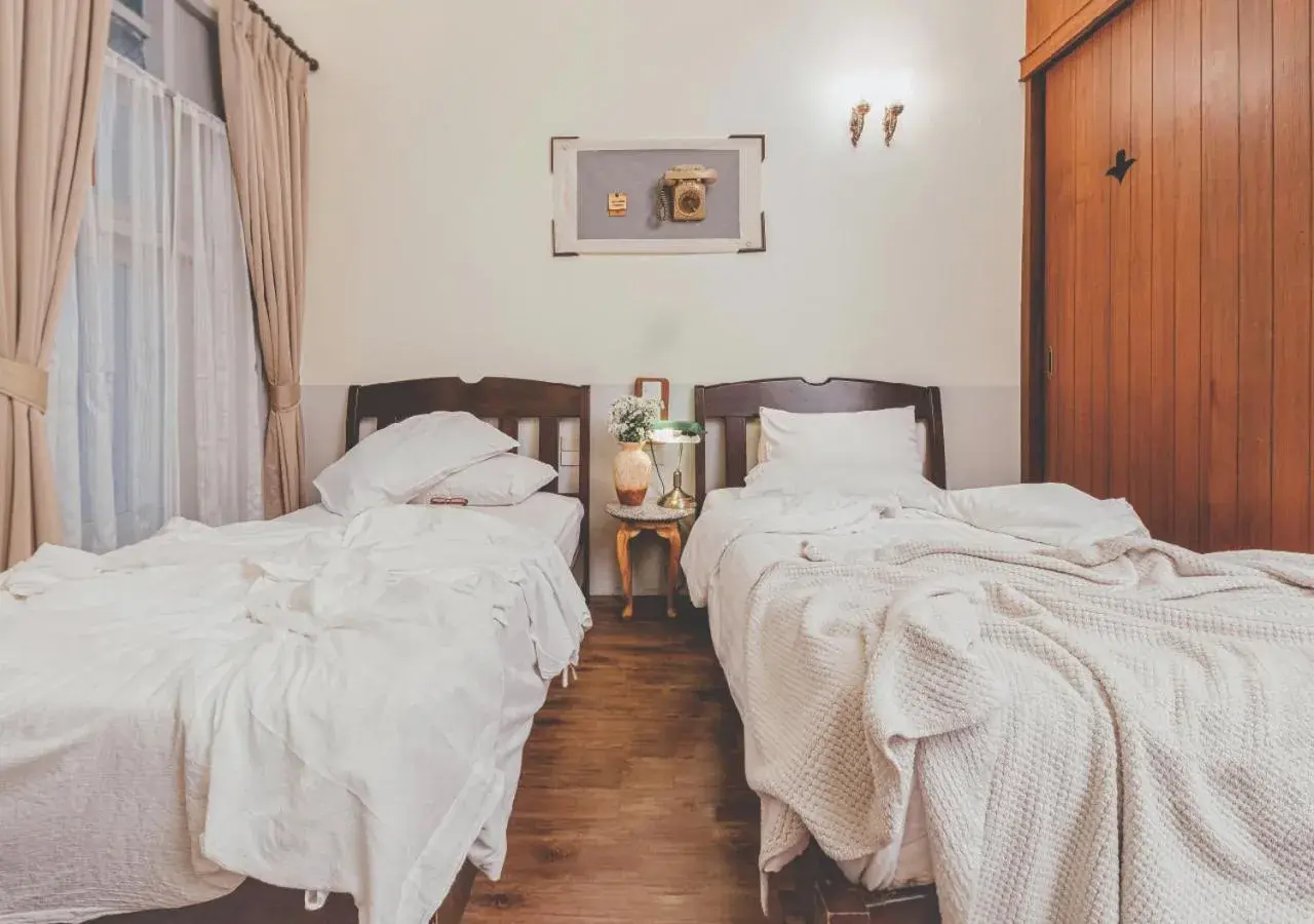 Bed in Yesterday Hotel Bed in Yesterday Hotel