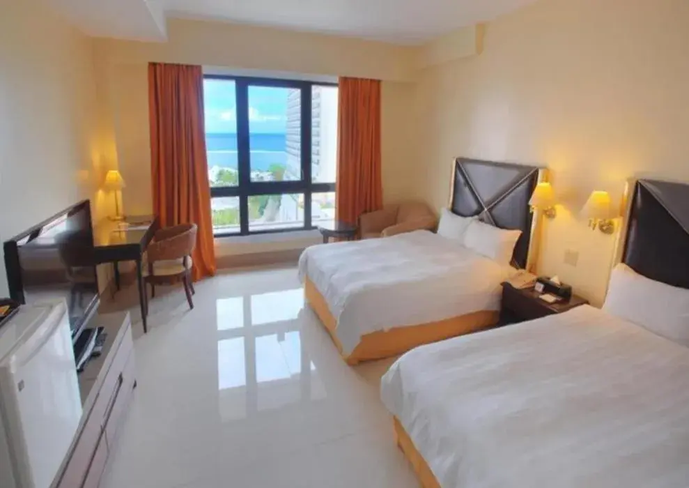 Bed in Royal Orchid Hotel Guam Bed in Royal Orchid Hotel Guam