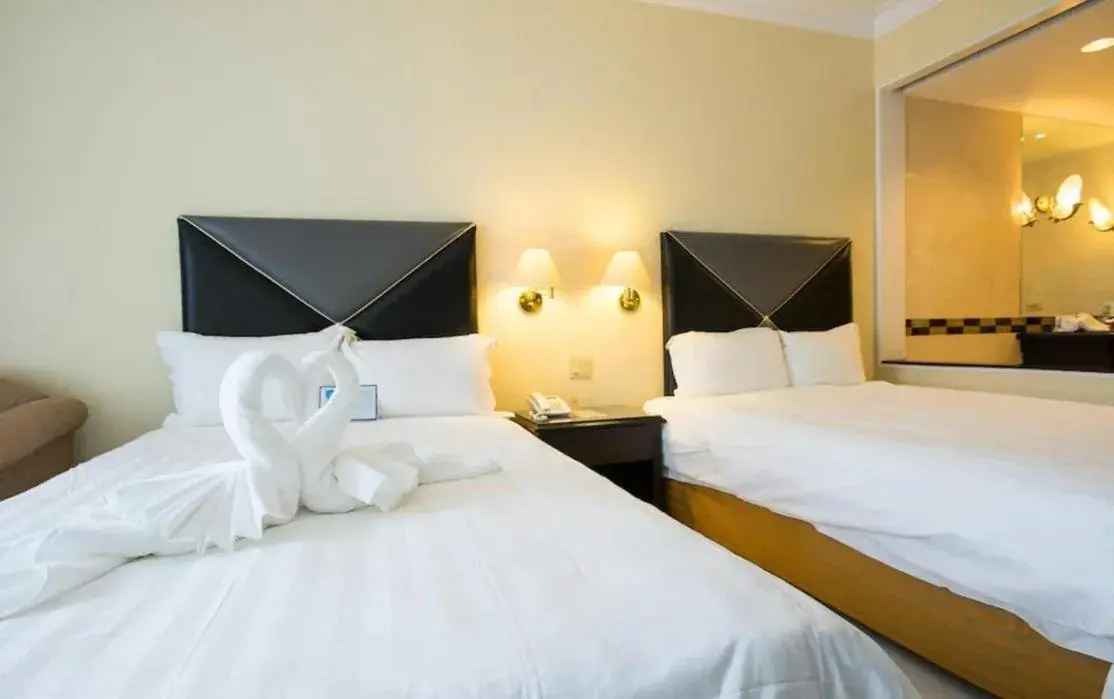 Bed in Royal Orchid Hotel Guam Bed in Royal Orchid Hotel Guam