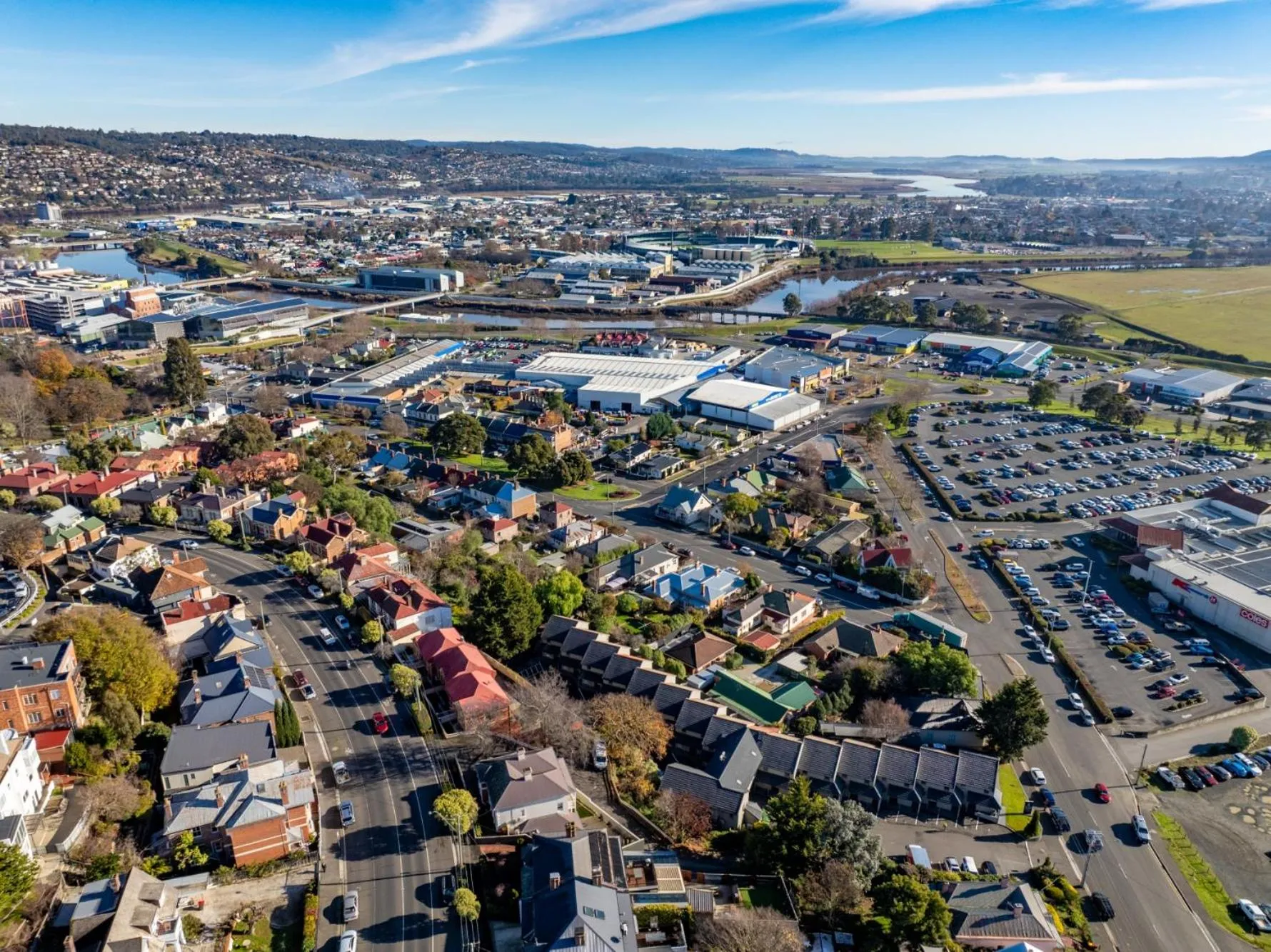 City view in Elphin Serviced Apartments