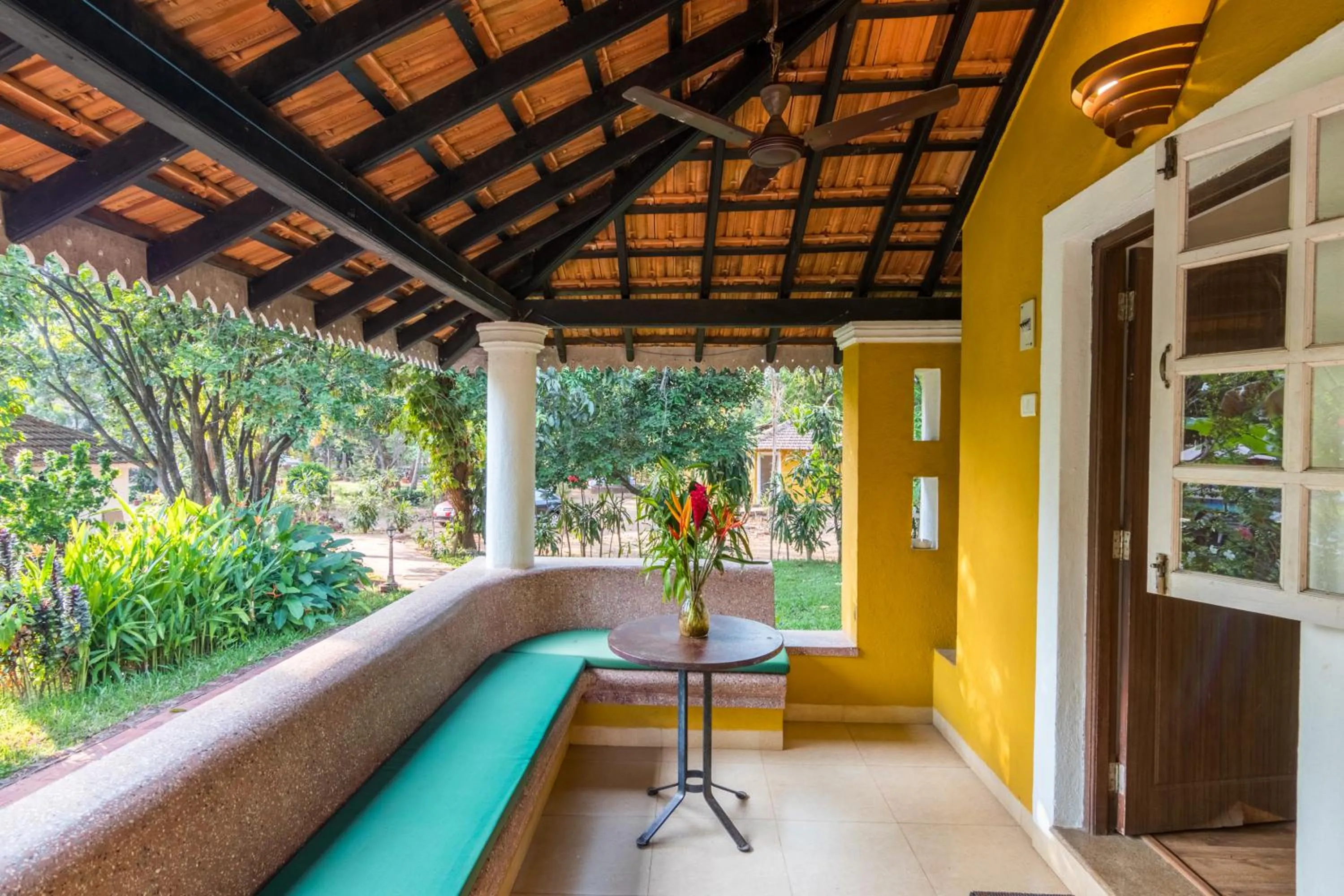 Balcony/Terrace in Granpa's Inn Hotel Bougainvillea