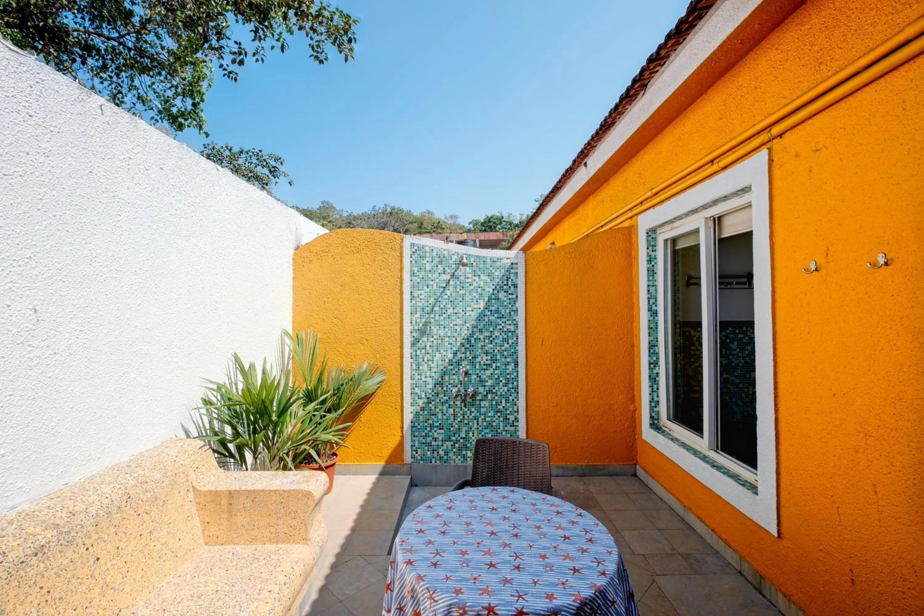 Open Air Bath in Granpa's Inn Hotel Bougainvillea