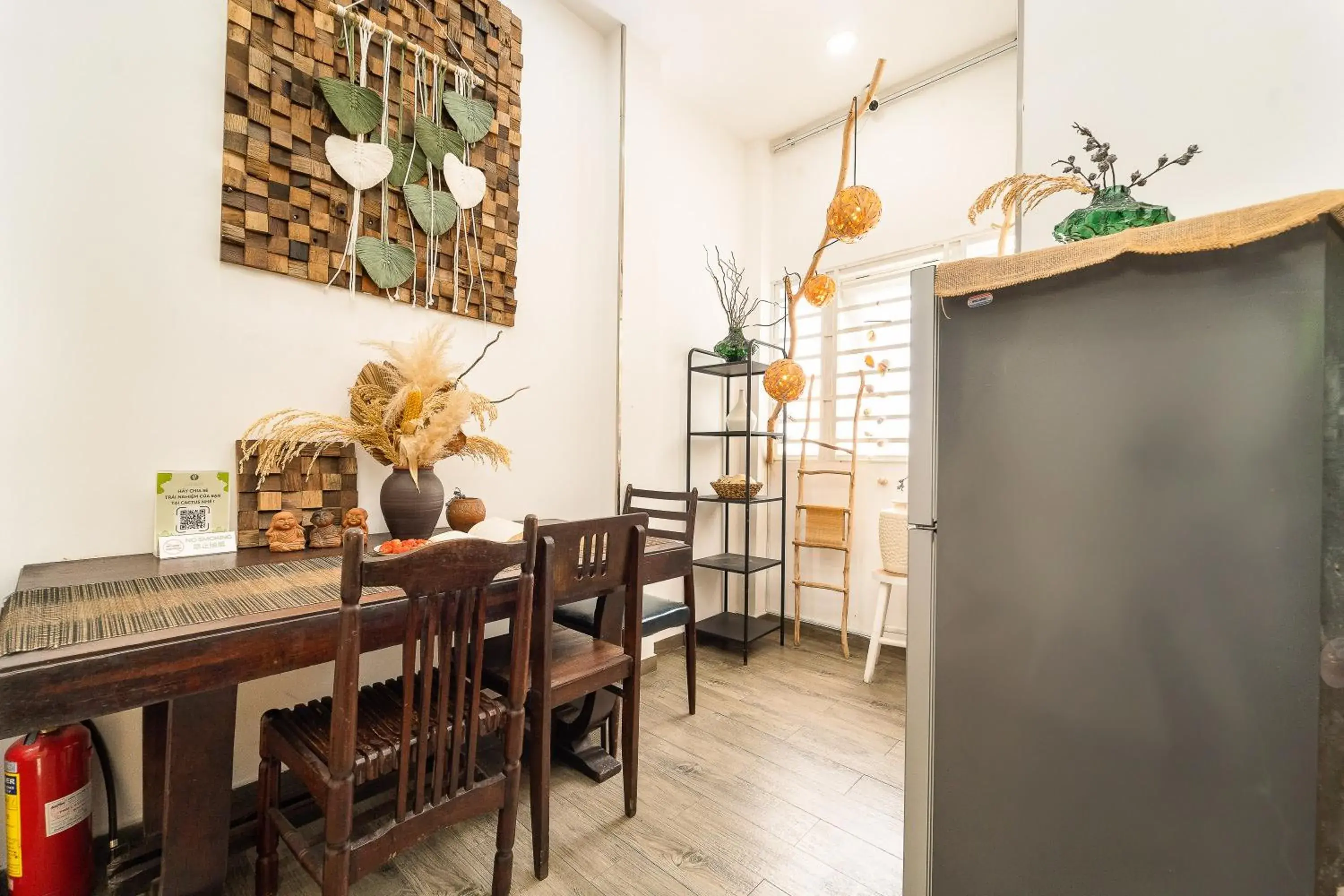 Kitchen or kitchenette in Cactusland Homestay - Tran Hung Dao Kitchen or kitchenette in Cactusland Homestay - Tran Hung Dao
