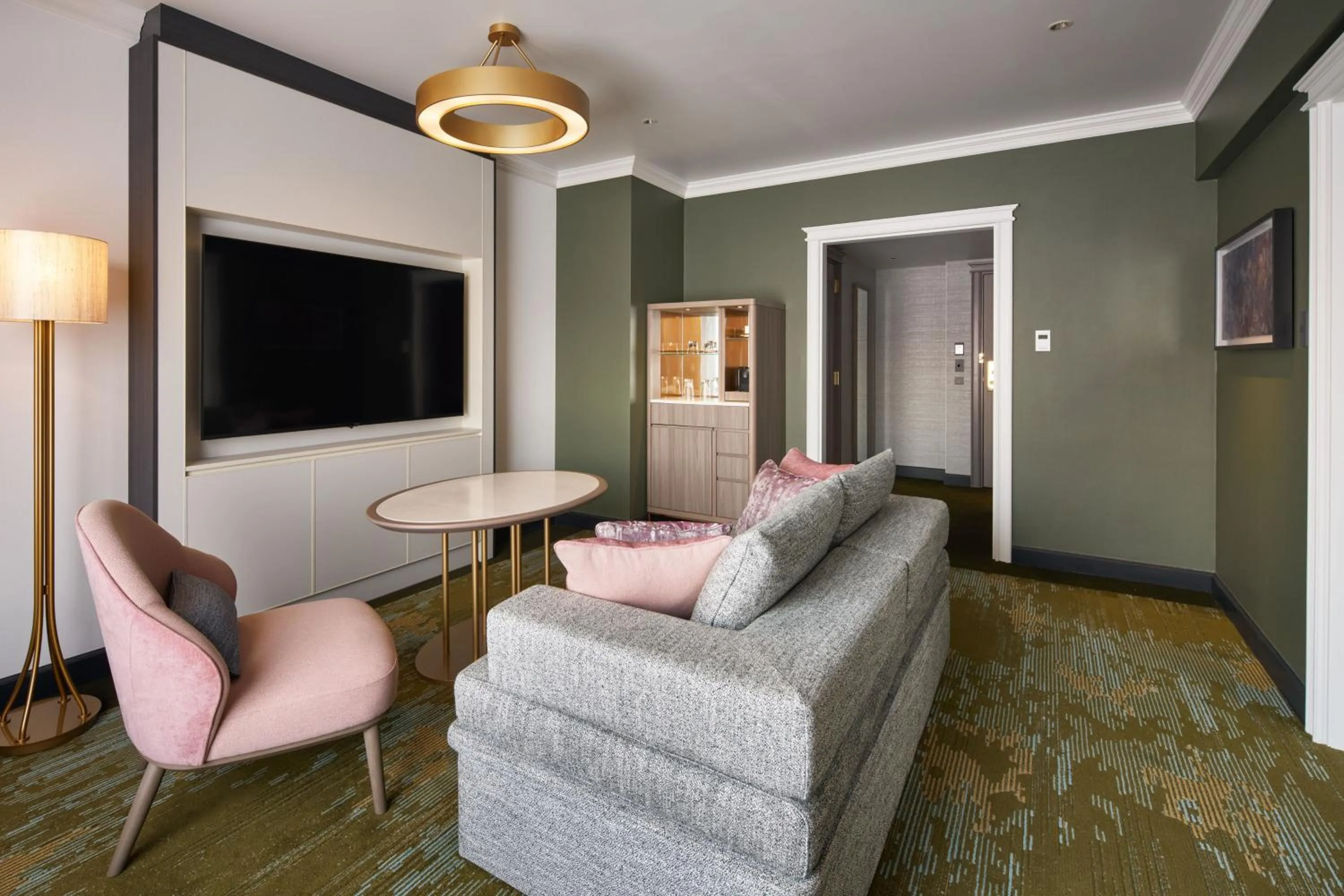 Living room in RIHGA Royal Hotel Osaka, Vignette Collection by IHG