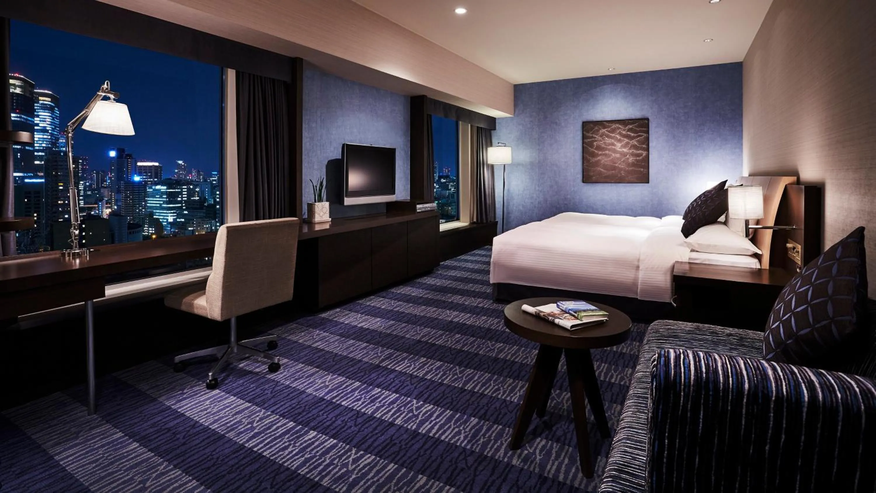 Photo of the whole room, Bed in RIHGA Royal Hotel Osaka, Vignette Collection by IHG