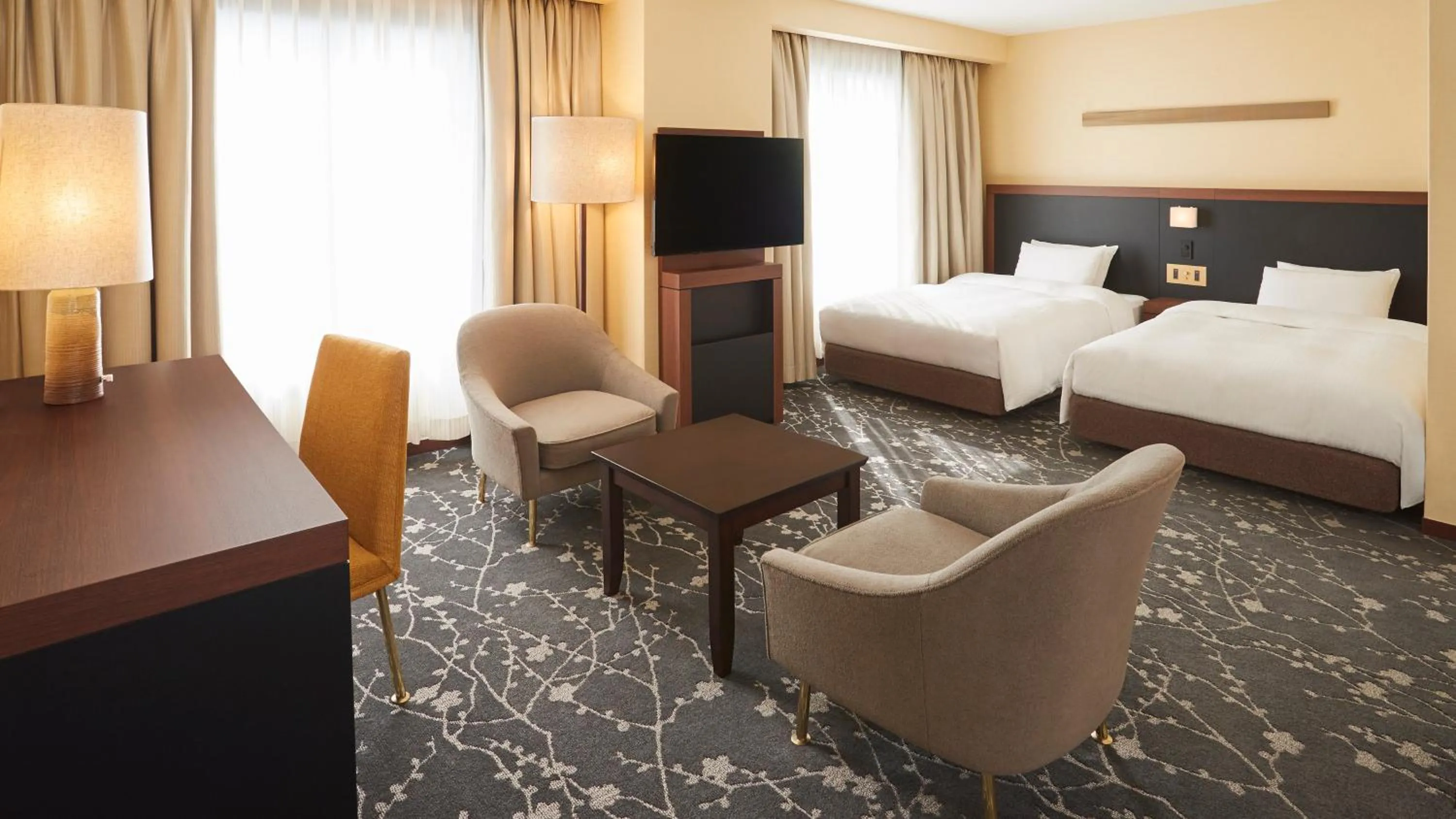 Photo of the whole room, Bed in RIHGA Royal Hotel Osaka, Vignette Collection by IHG