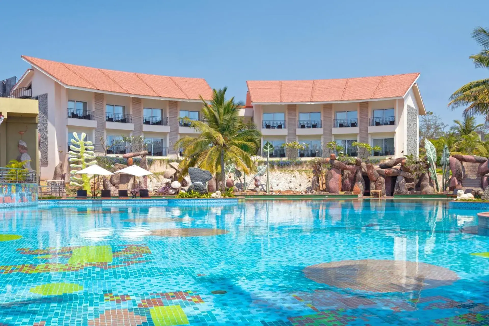 Swimming pool in Silent Shores Resort & Spa Swimming pool in Silent Shores Resort & Spa