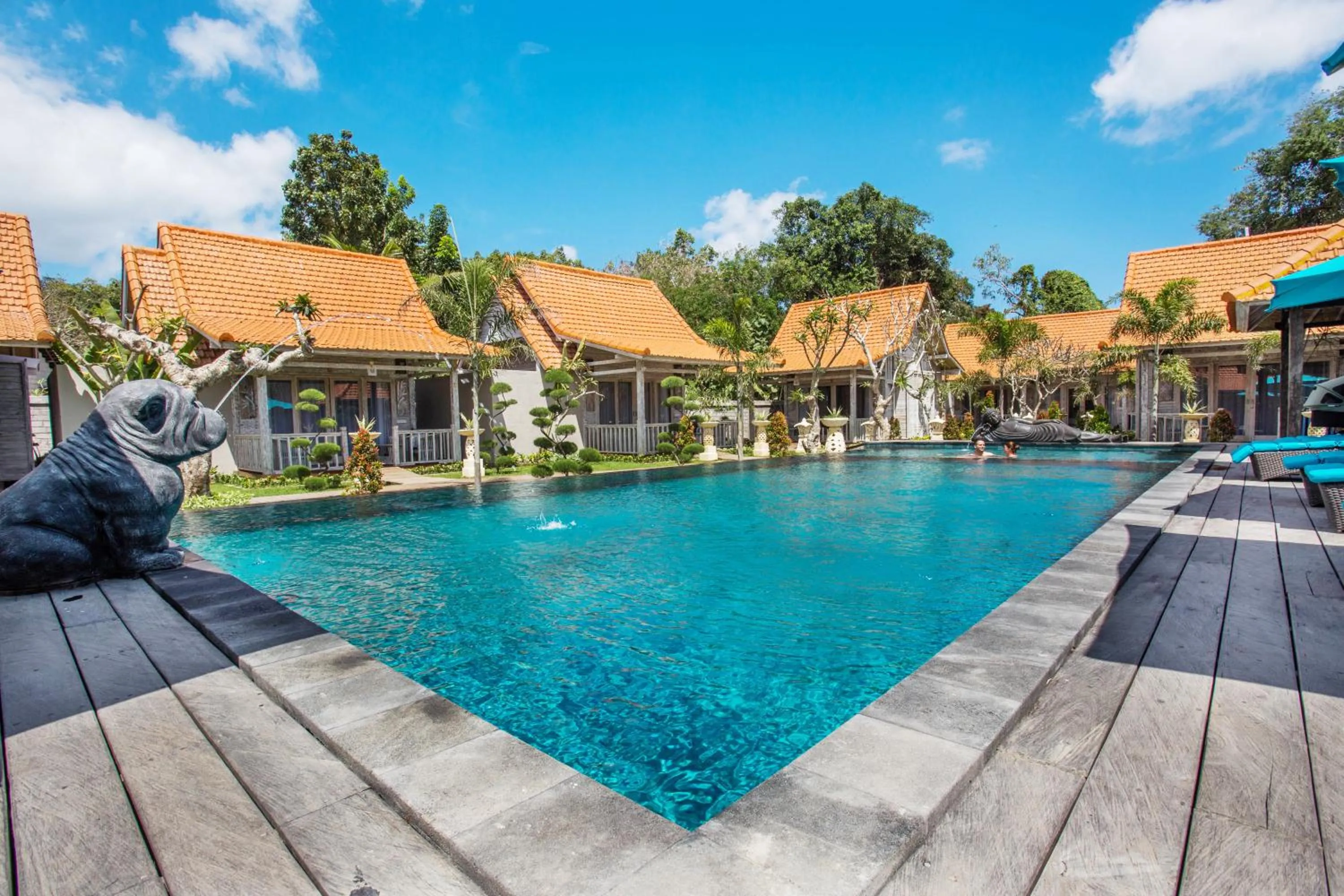 Swimming pool in The Palm Grove Villas