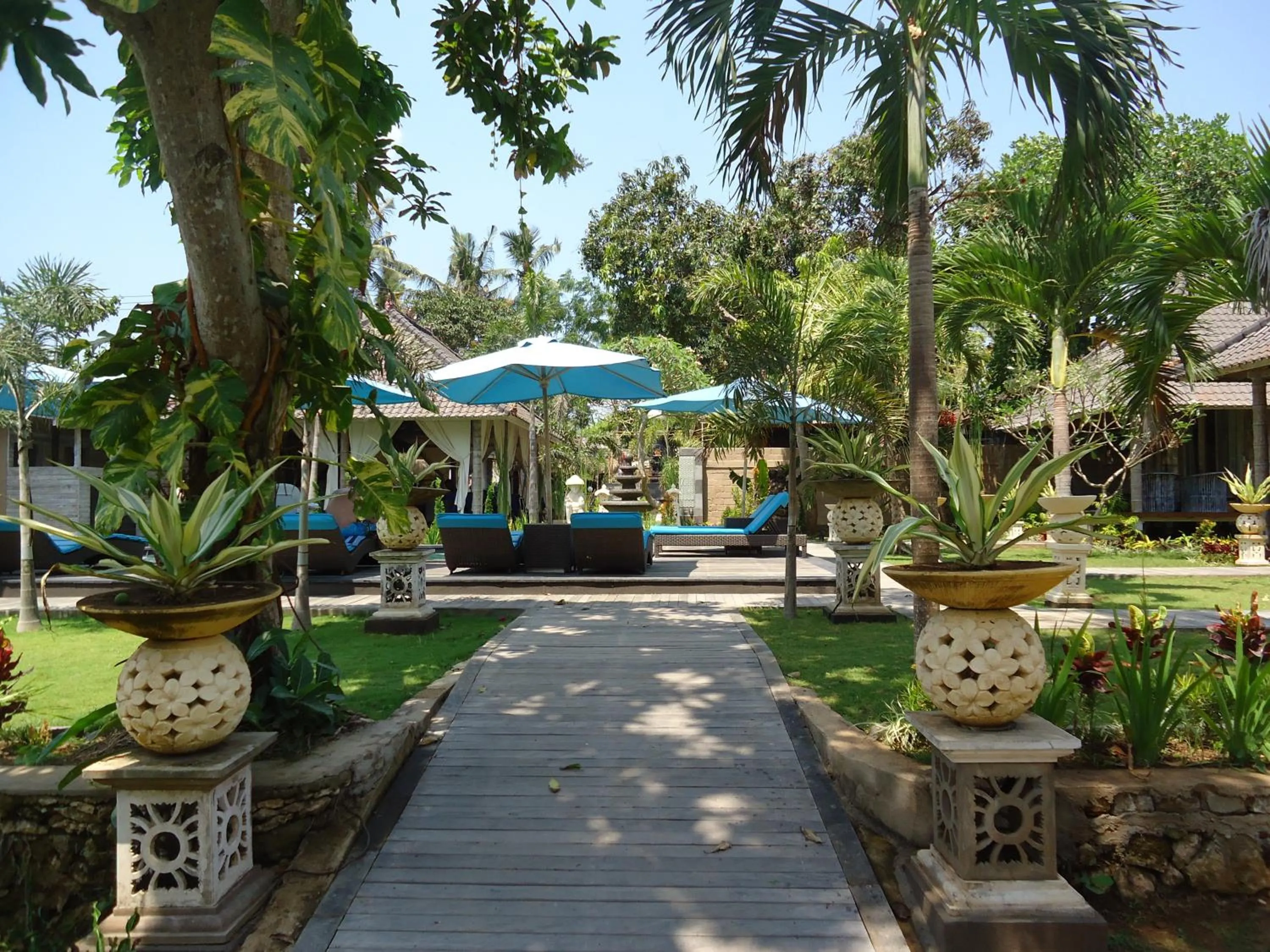 Day in The Palm Grove Villas