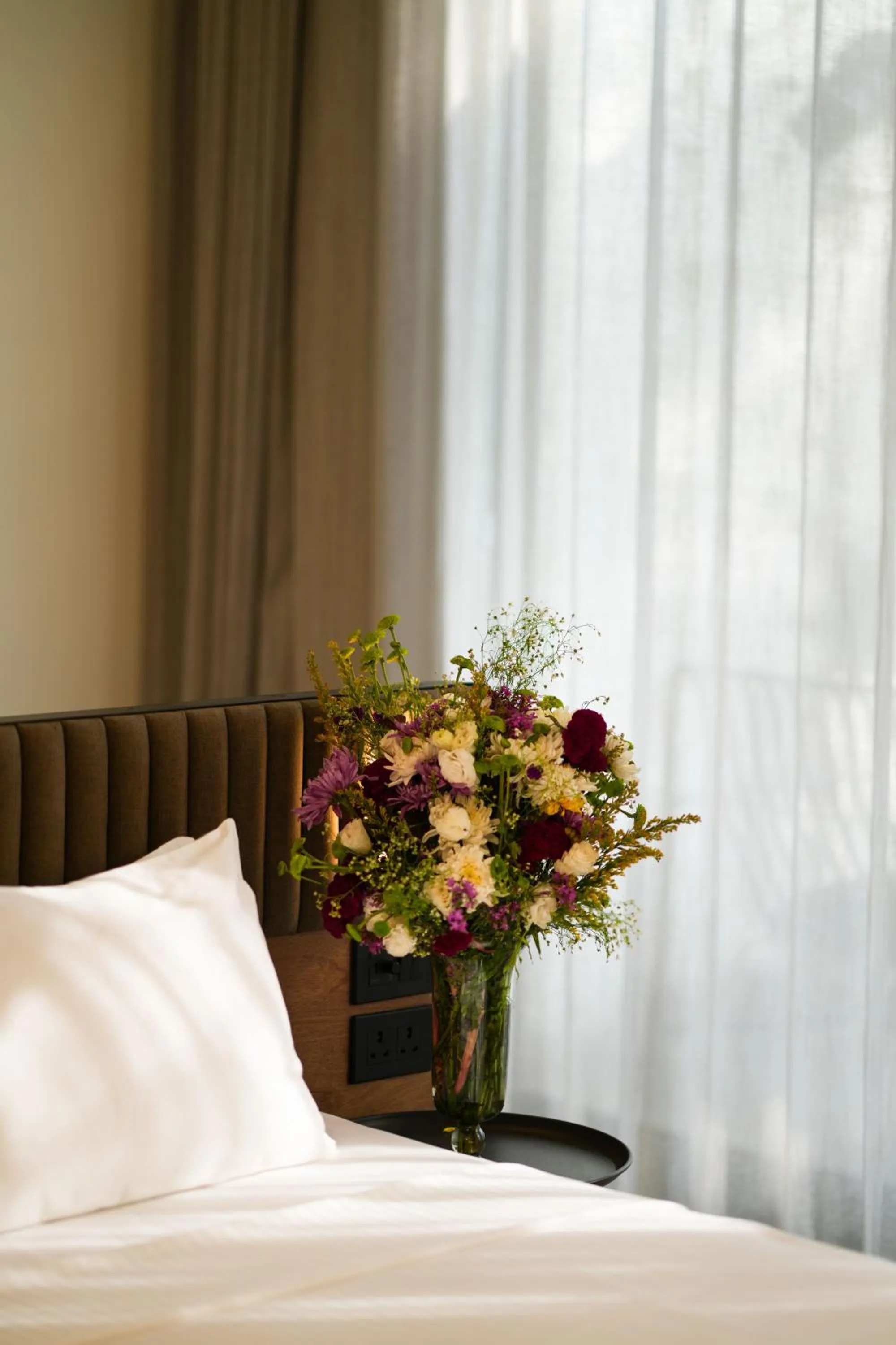 Decorative detail, Bed in Resort Country Club, Manesar - WorldHotels Distinctive