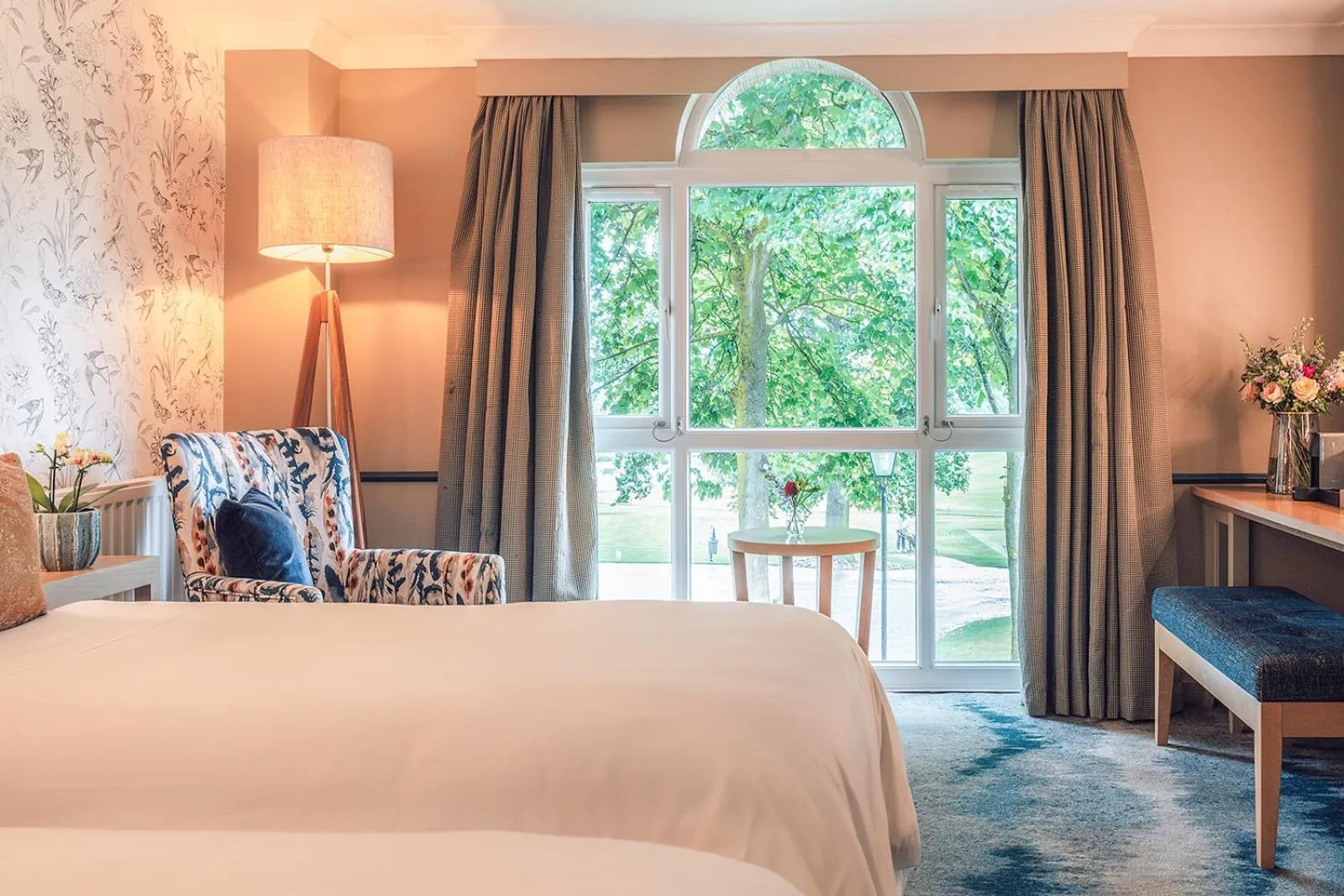 Bed in The Belfry Hotel & Resort