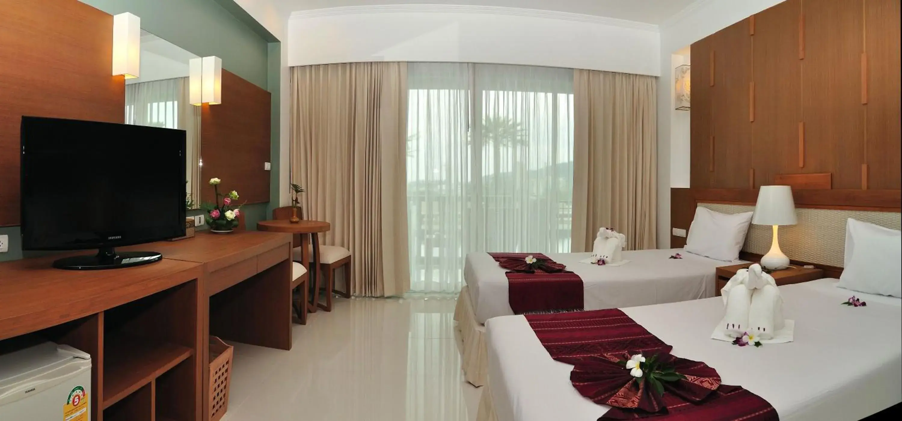 Bedroom, Bed in Princess Seaview Resort & Spa - SHA Plus Bedroom, Bed in Princess Seaview Resort & Spa - SHA Plus