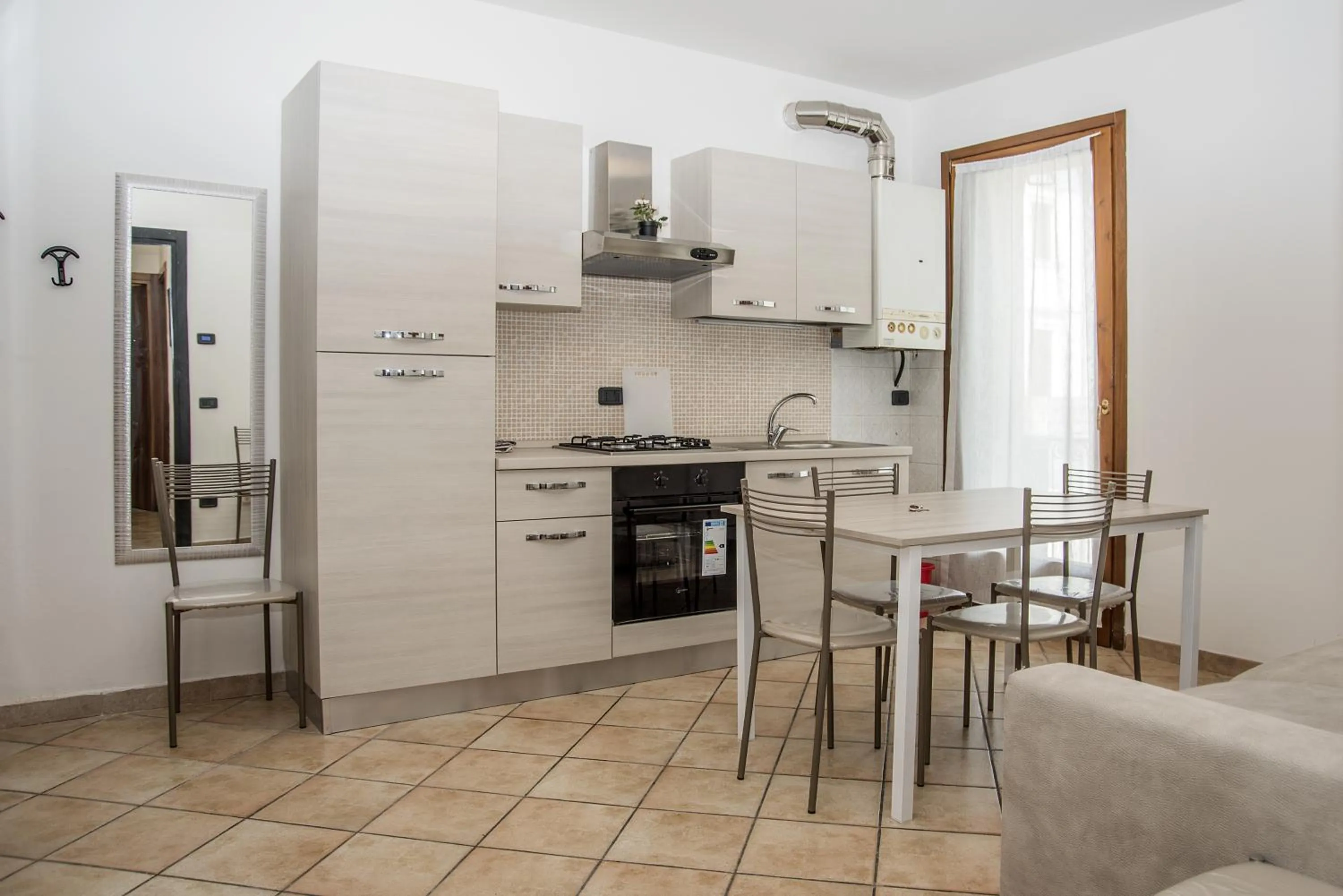 Kitchen or kitchenette in Residenza Meeting