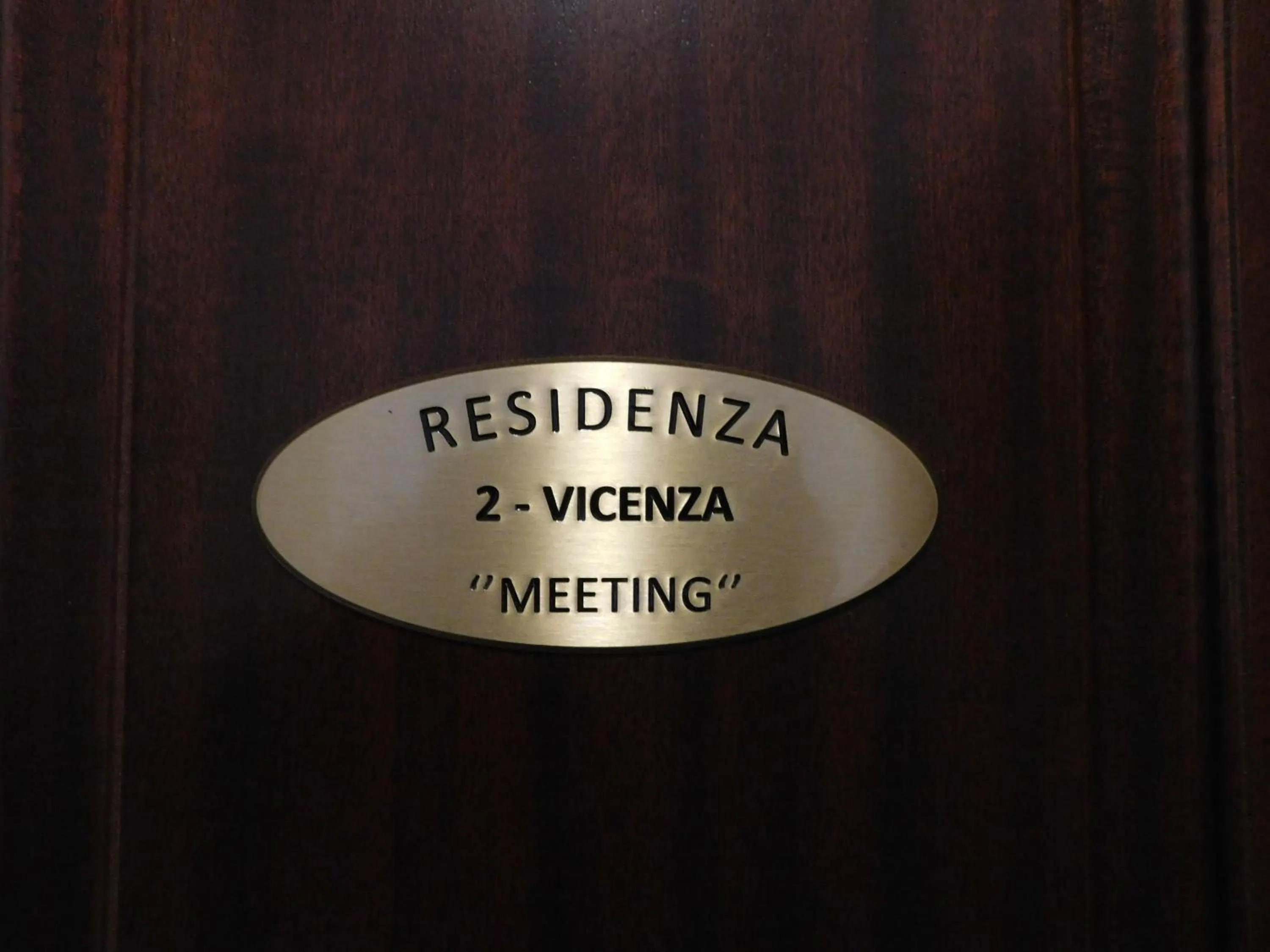 Decorative detail in Residenza Meeting