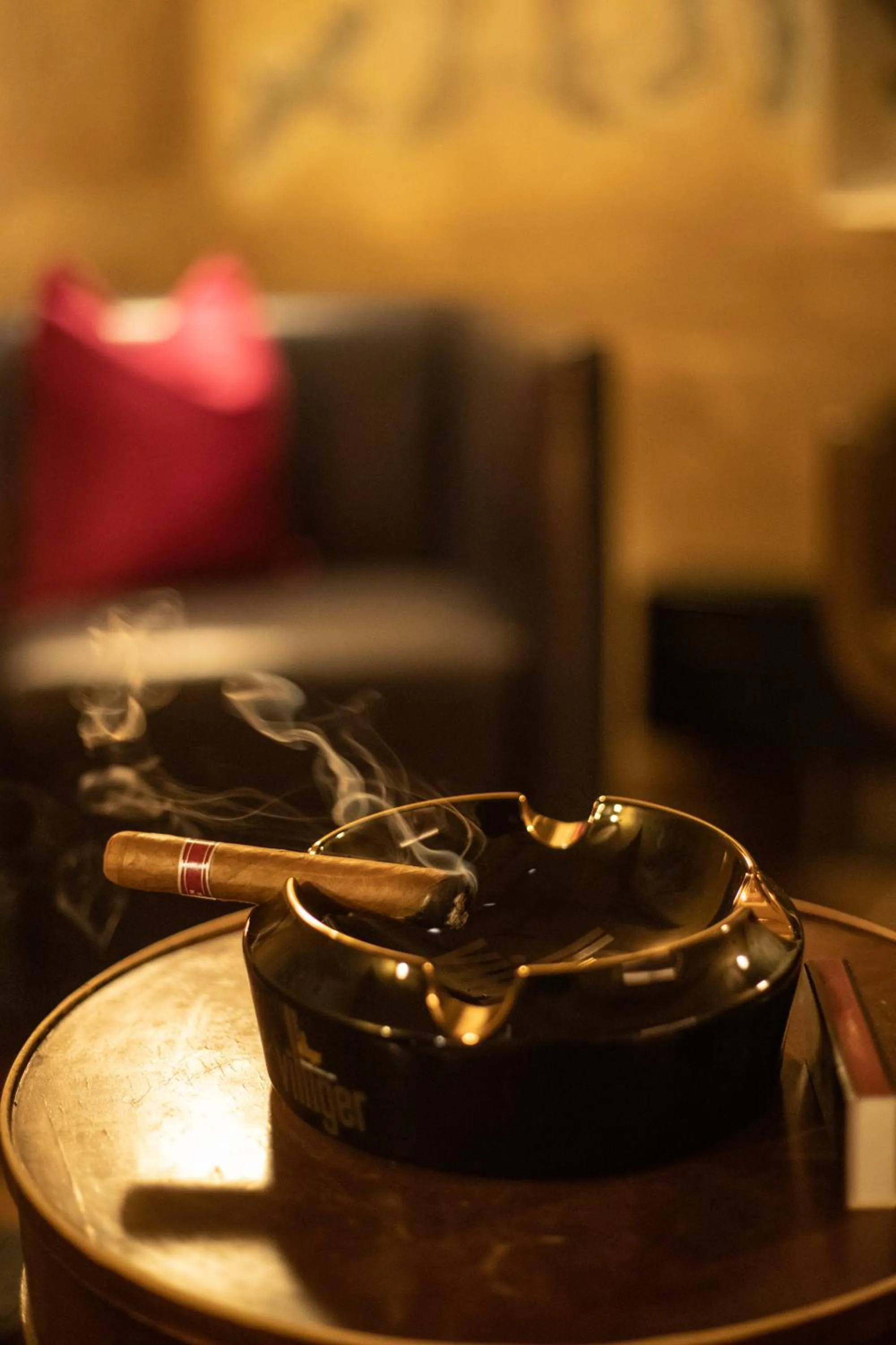 Seating area in Hotel Piz Mitgel