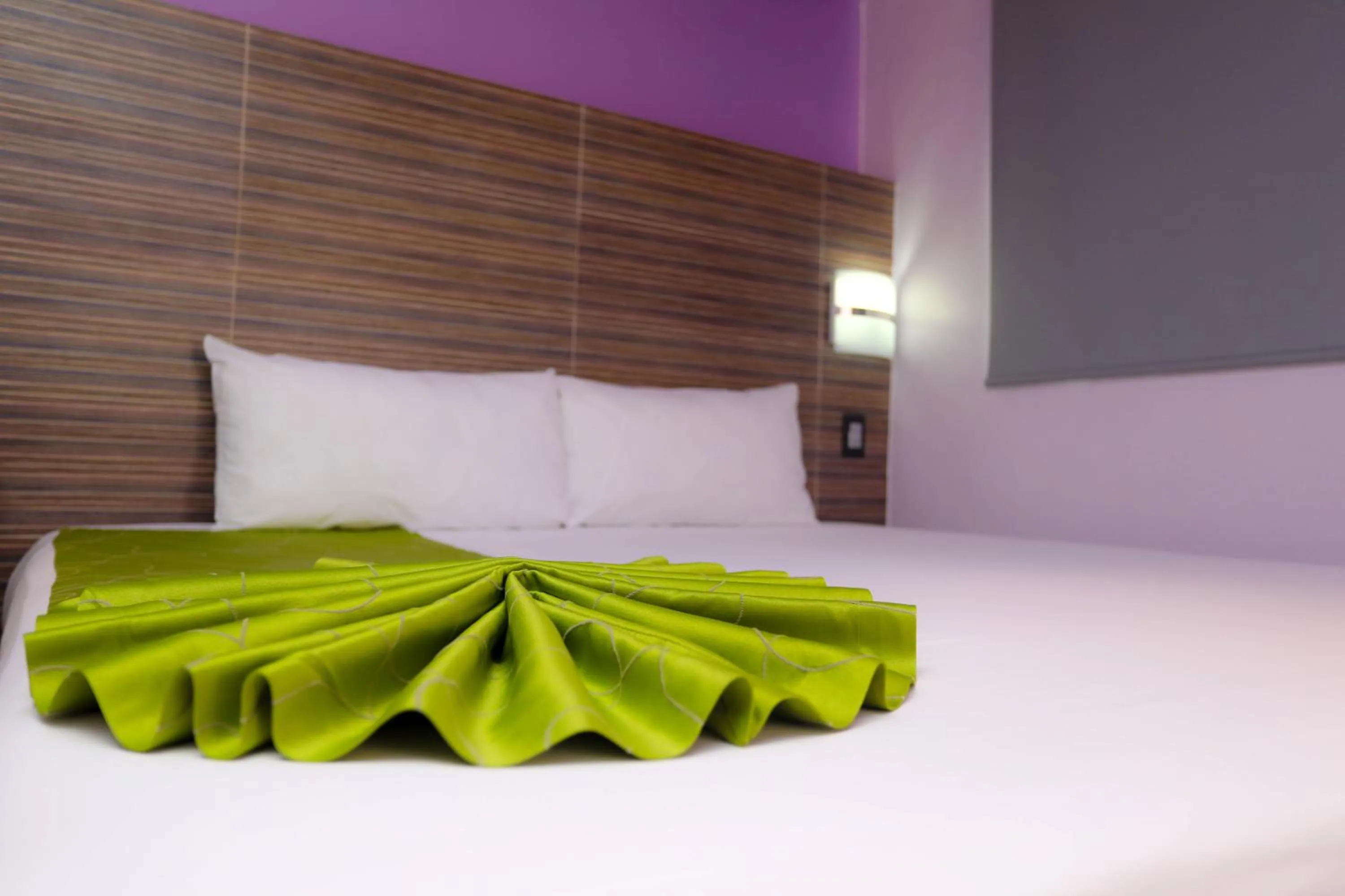 Bed in Hotel Kavia