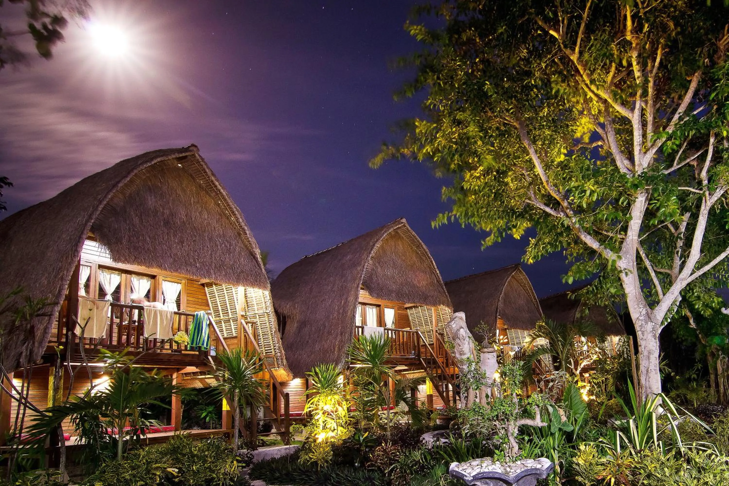 Property building in Lotus Garden Huts