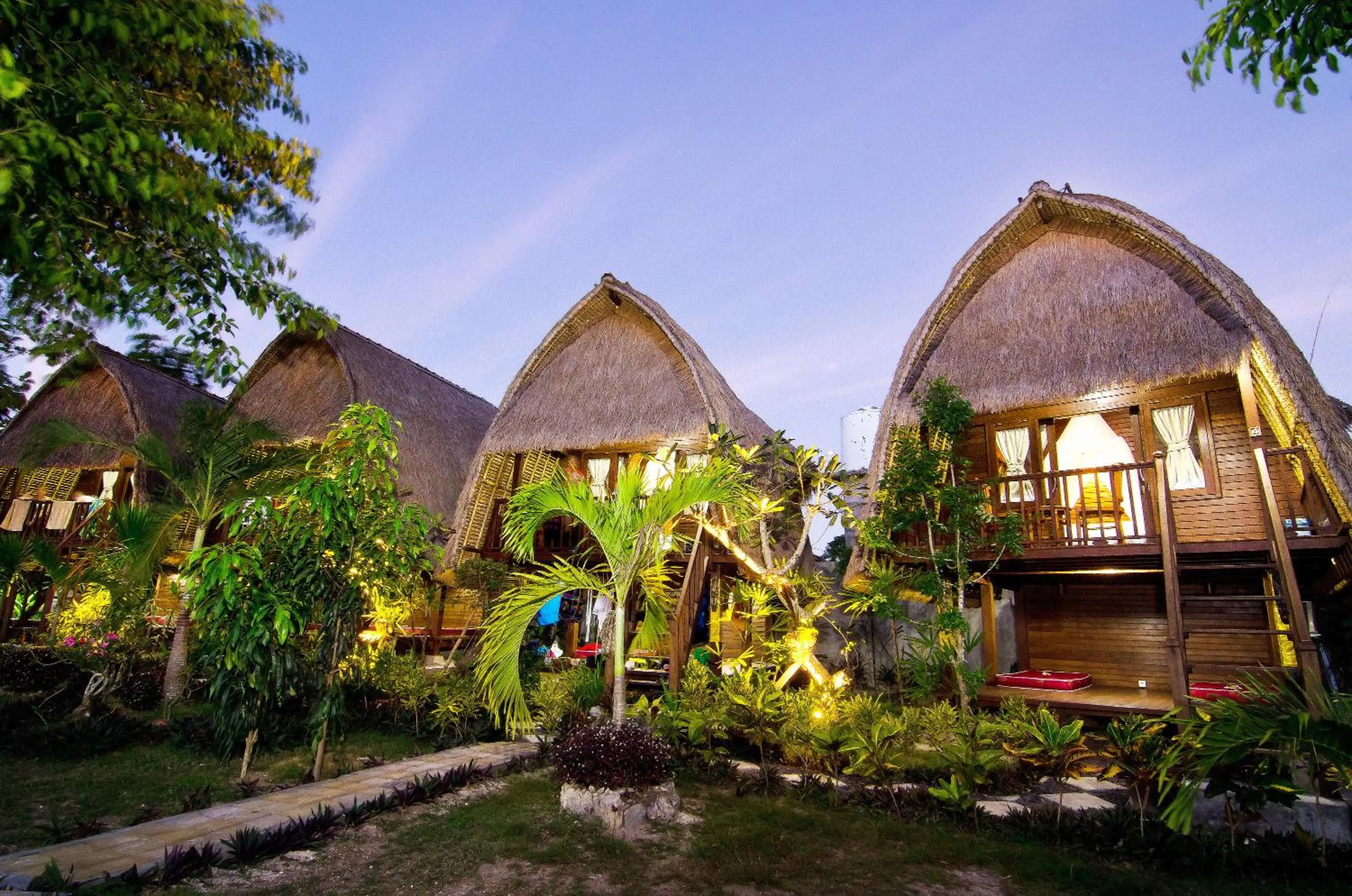Property building in Lotus Garden Huts
