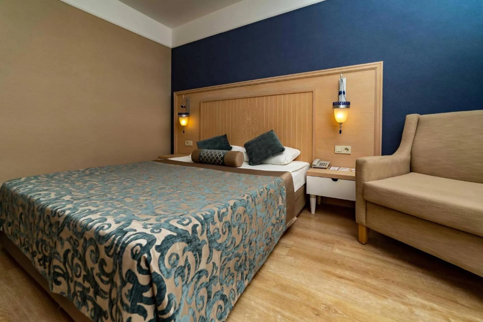 Bed in Seamelia Beach Resort Hotel & Spa - Ultra All Inclusive