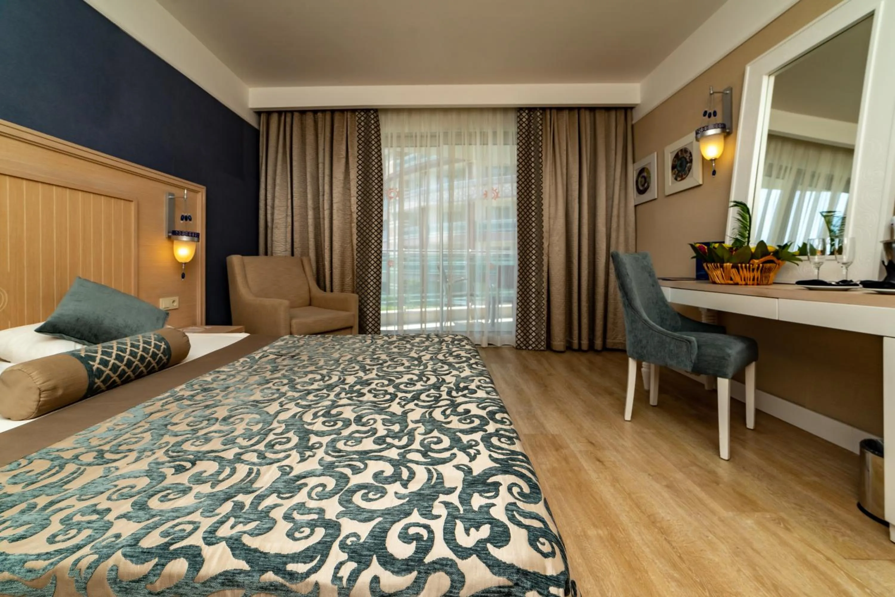 Photo of the whole room, Bed in Seamelia Beach Resort Hotel & SPA