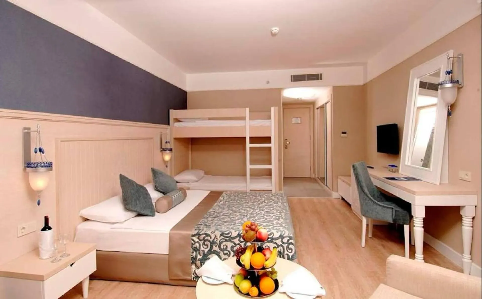 Family, Bed in Seamelia Beach Resort Hotel & Spa - Ultra All Inclusive