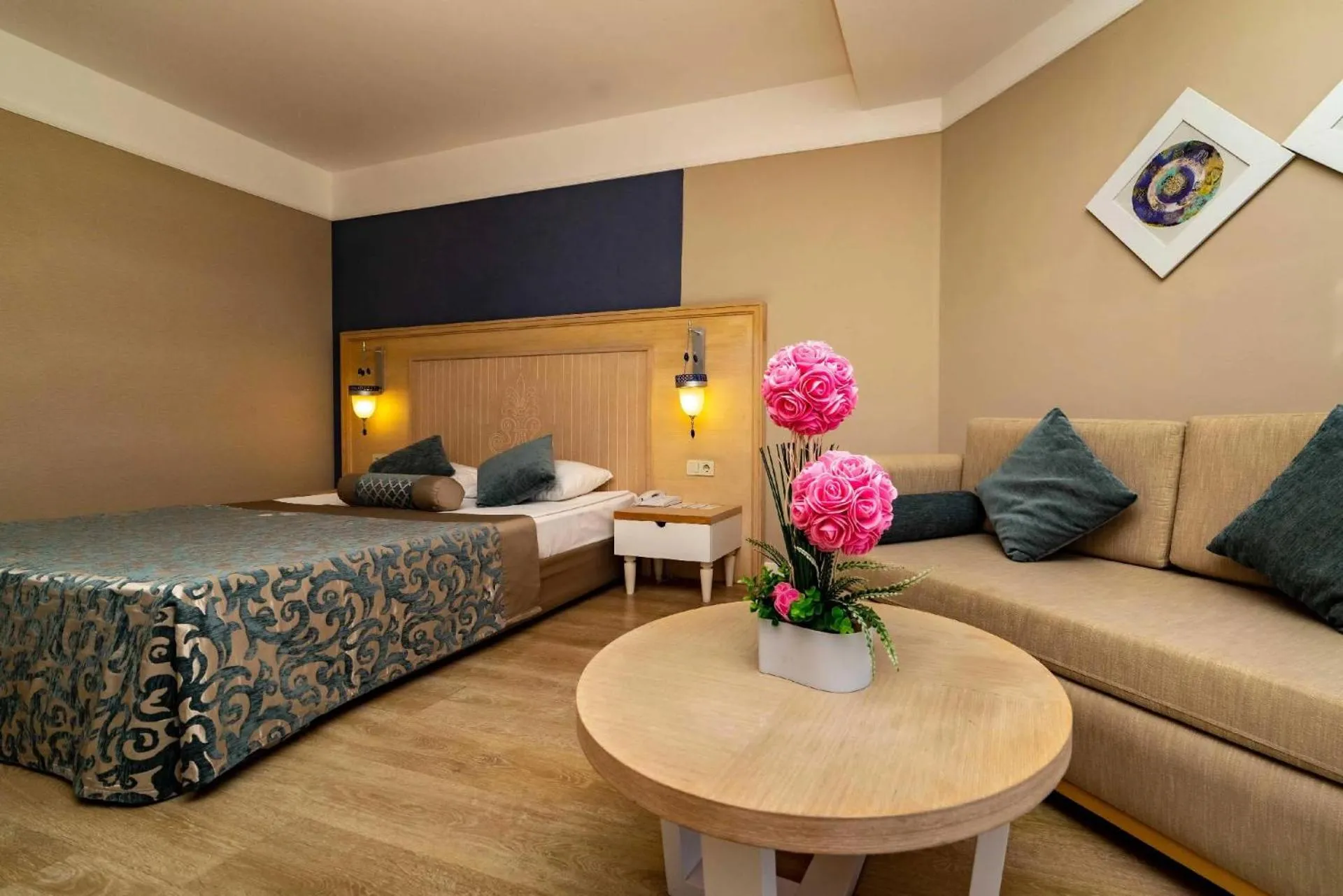 Photo of the whole room, Bed in Seamelia Beach Resort Hotel & Spa - Ultra All Inclusive