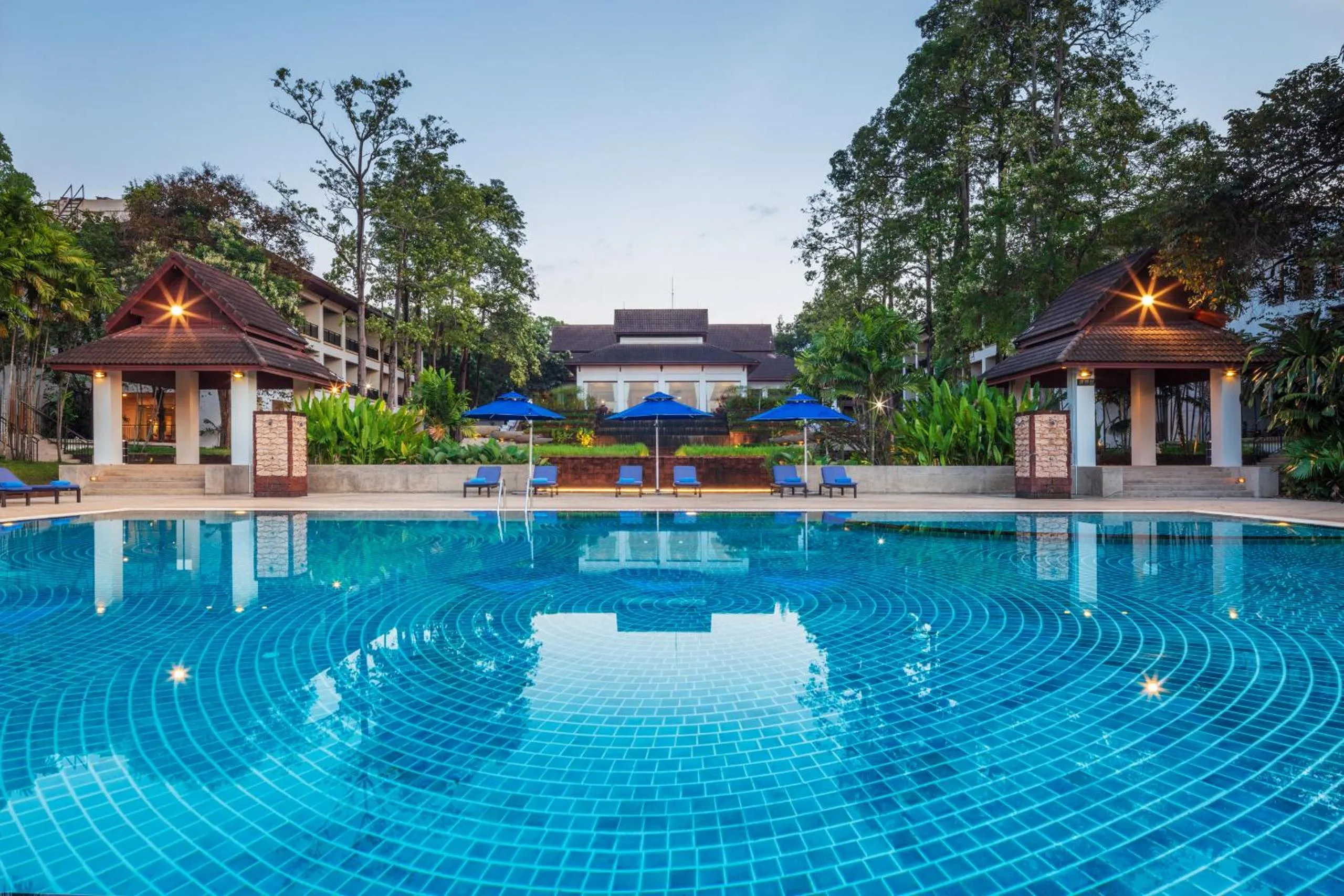 Property building in Tawa Ravadee Resort Prachinburi, a member of WorldHotels Distinctive