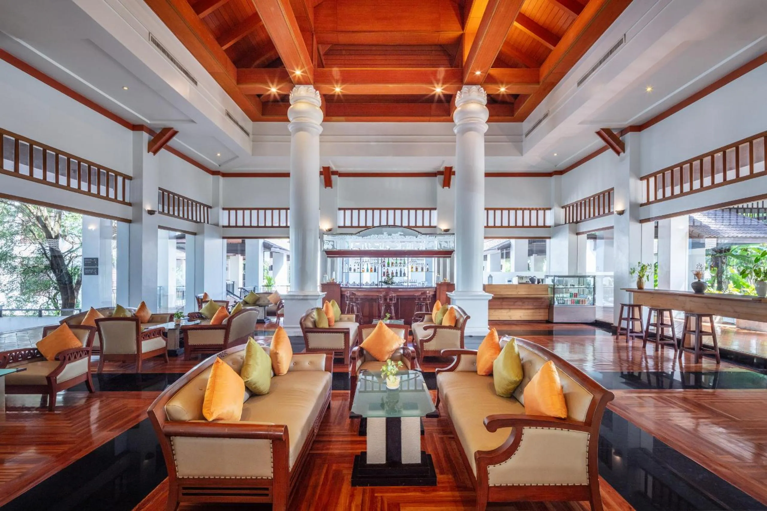 Lobby or reception in Tawa Ravadee Resort Prachinburi, a member of WorldHotels Distinctive