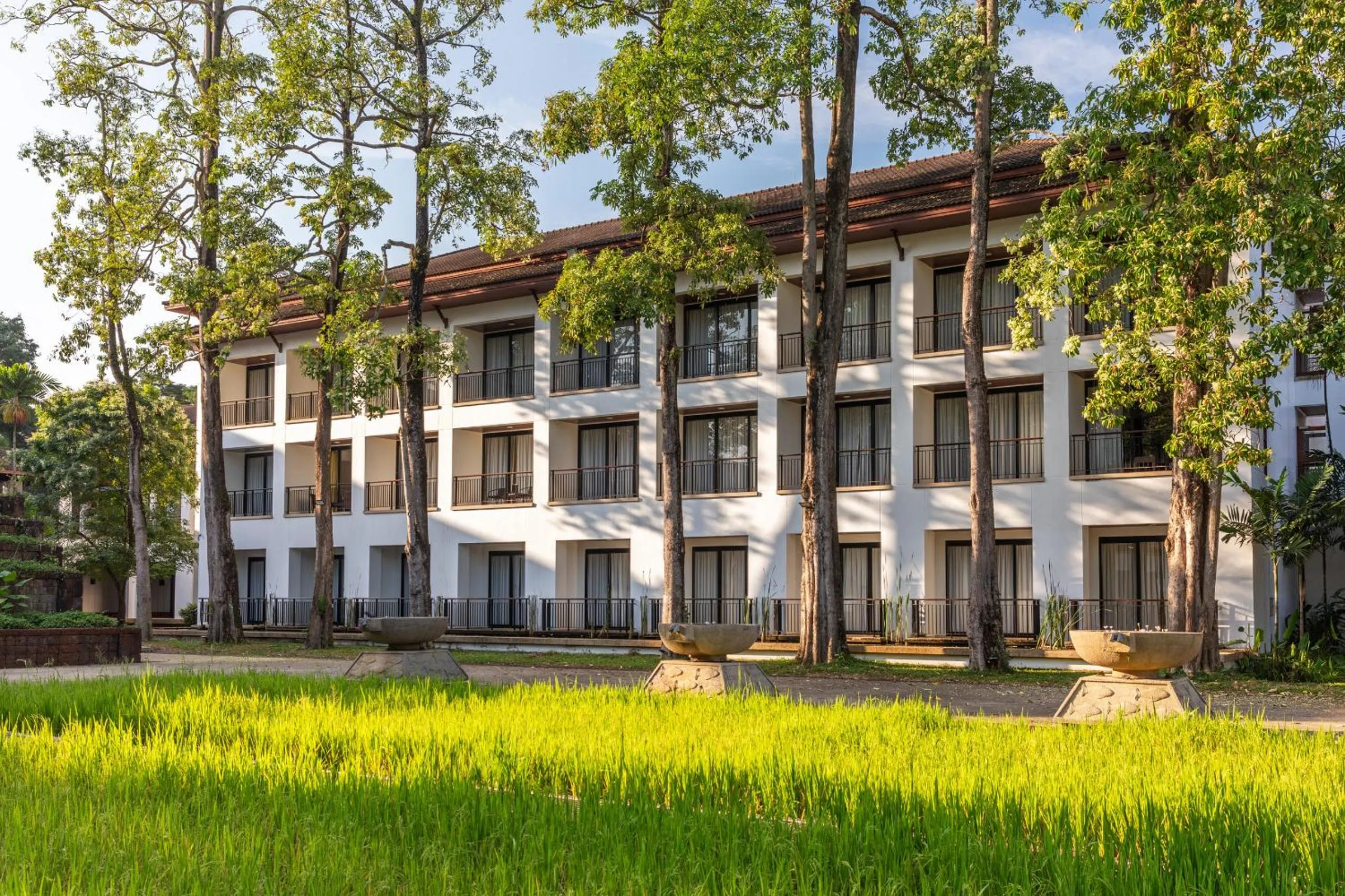 Property building in Tawa Ravadee Resort Prachinburi, a member of WorldHotels Distinctive