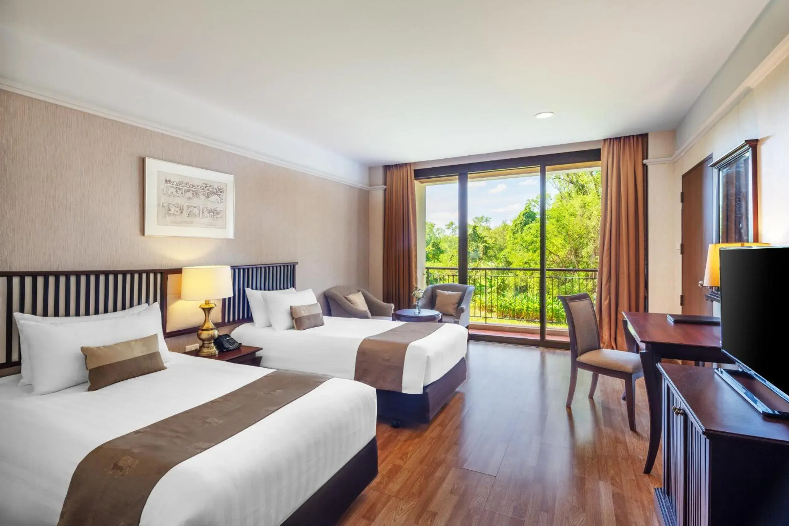 Superior Twin Room in Tawa Ravadee Resort Prachinburi, a member of WorldHotels Distinctive Superior Twin Room in Tawa Ravadee Resort Prachinburi, a member of WorldHotels Distinctive