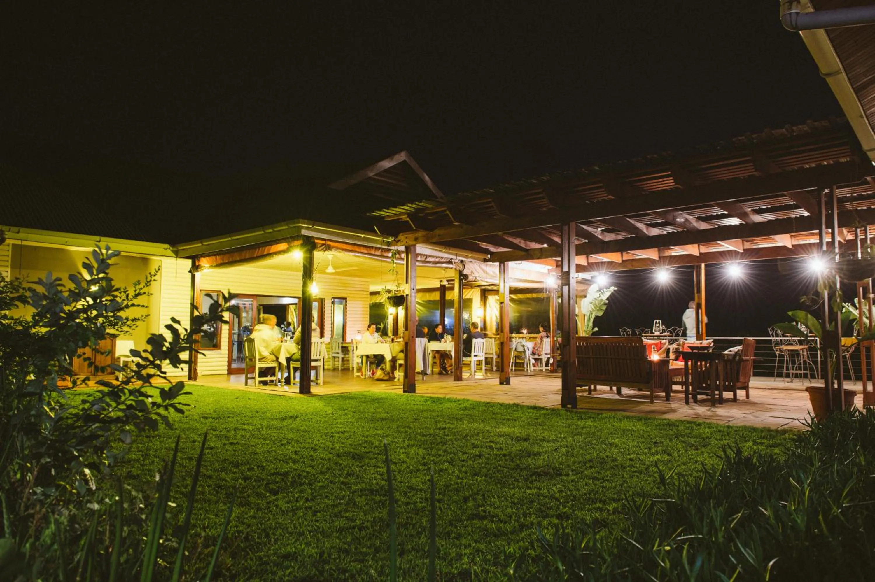 Night in Hluhluwe River Lodge