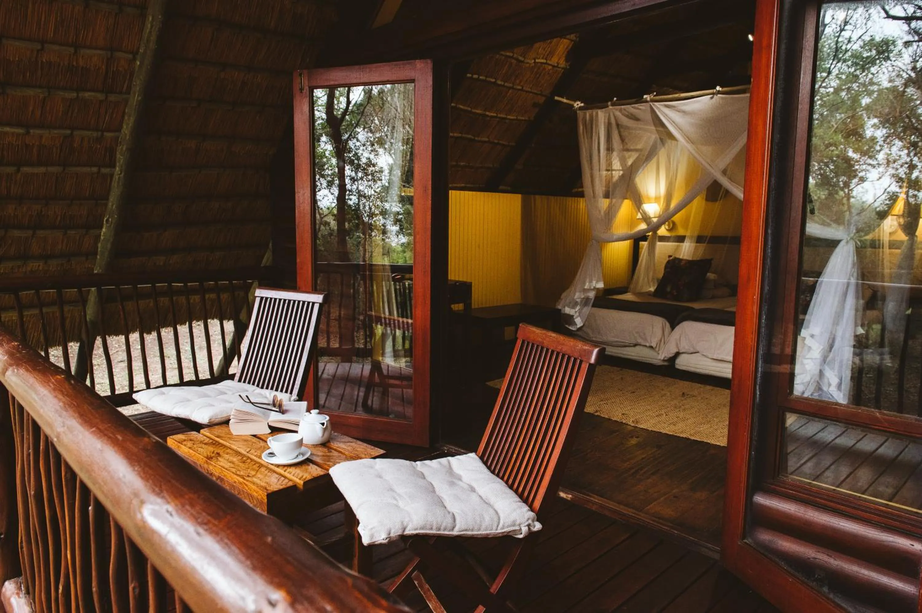 Balcony/Terrace in Hluhluwe River Lodge