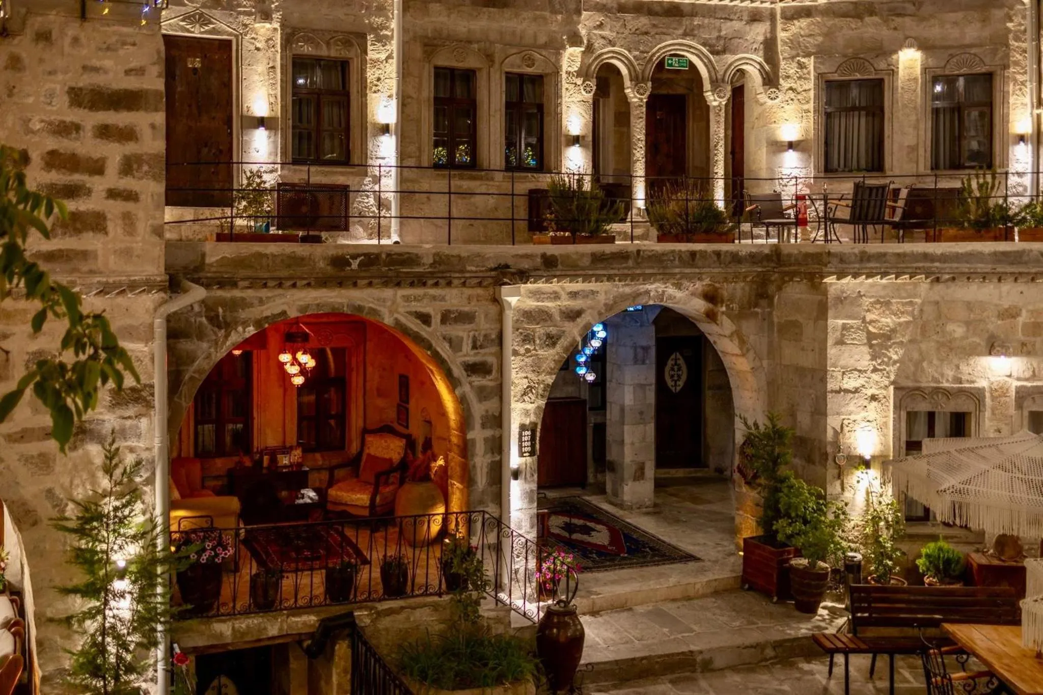 Property building in Century Cave Hotel