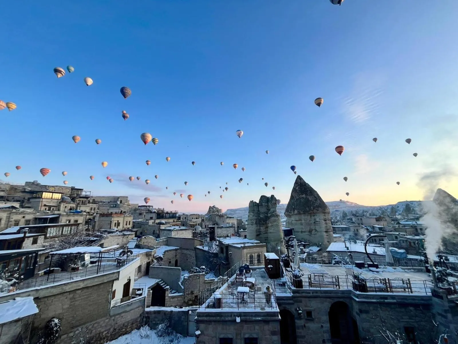 Day in Century Cave Hotel