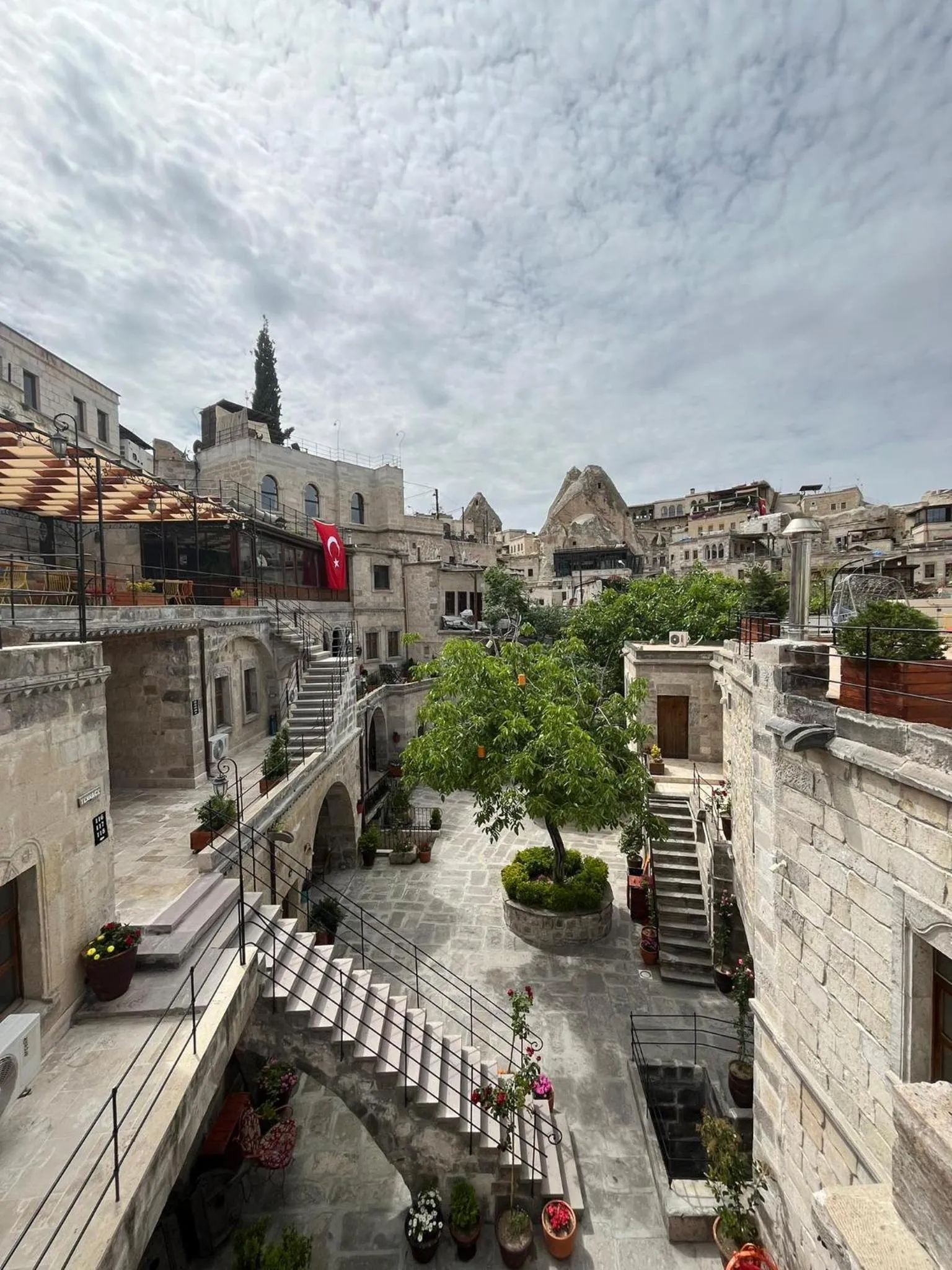 Property building in Century Cave Hotel