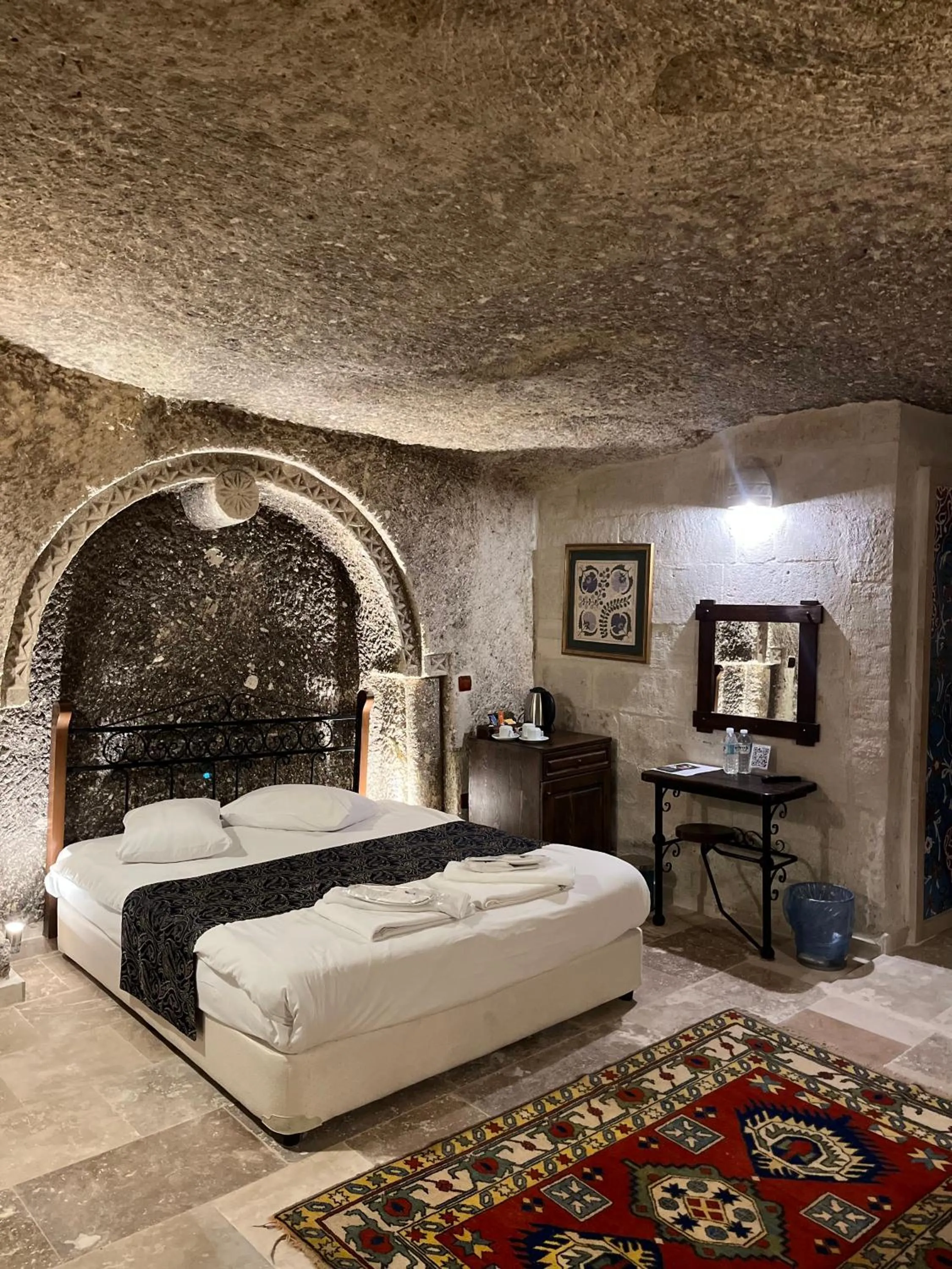 Bed in Century Cave Hotel