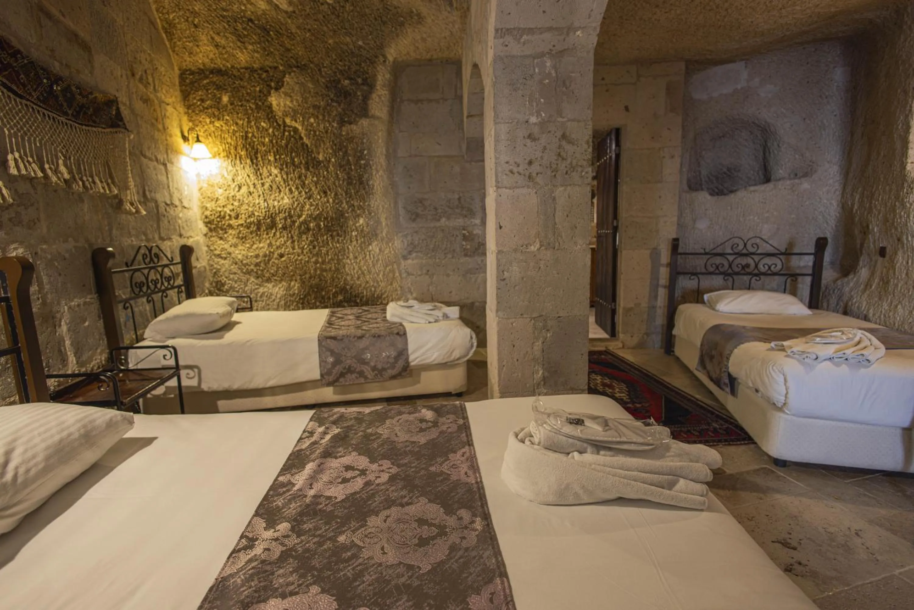 Bed in Century Cave Hotel