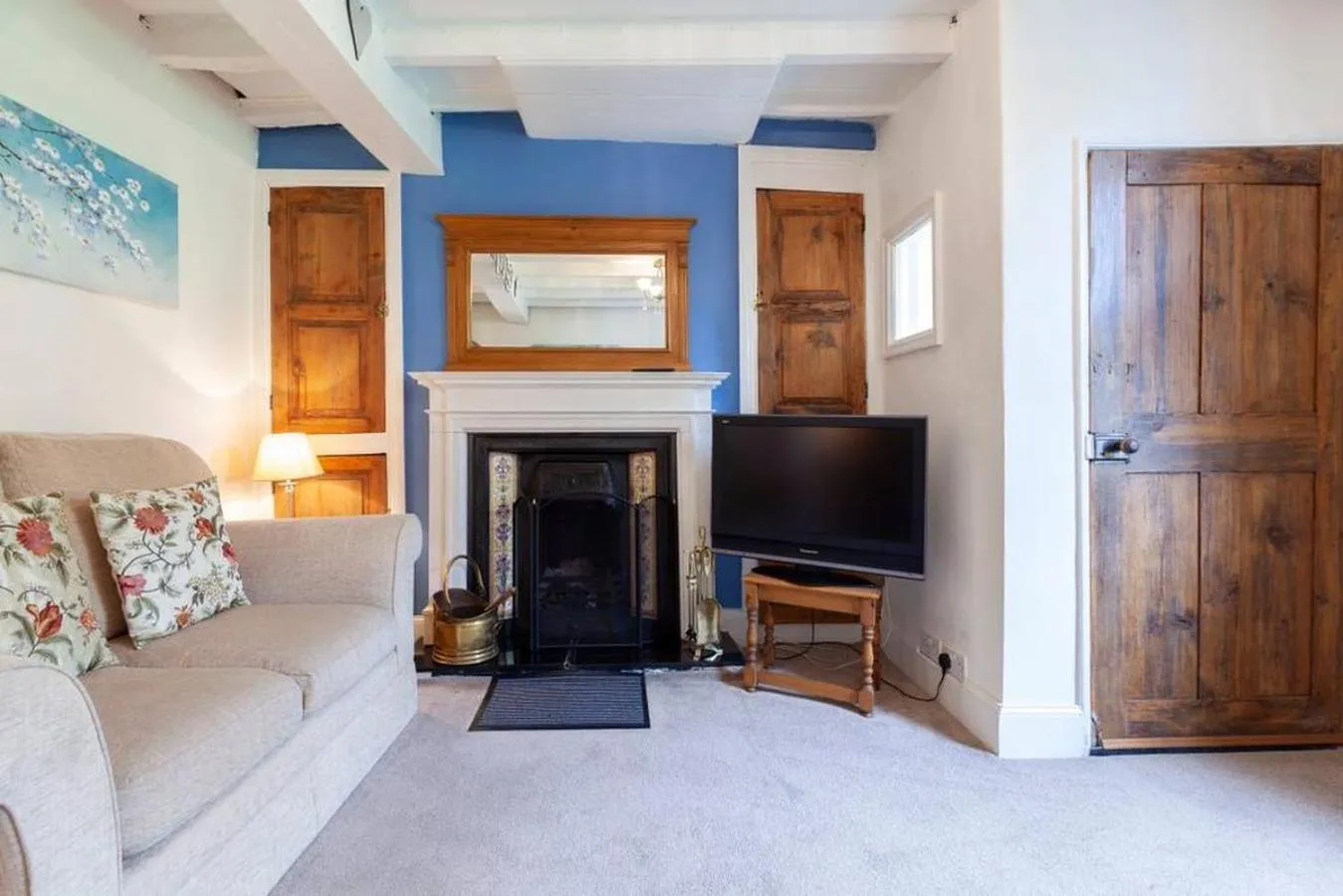 Living room in Ceilidh Cottage
