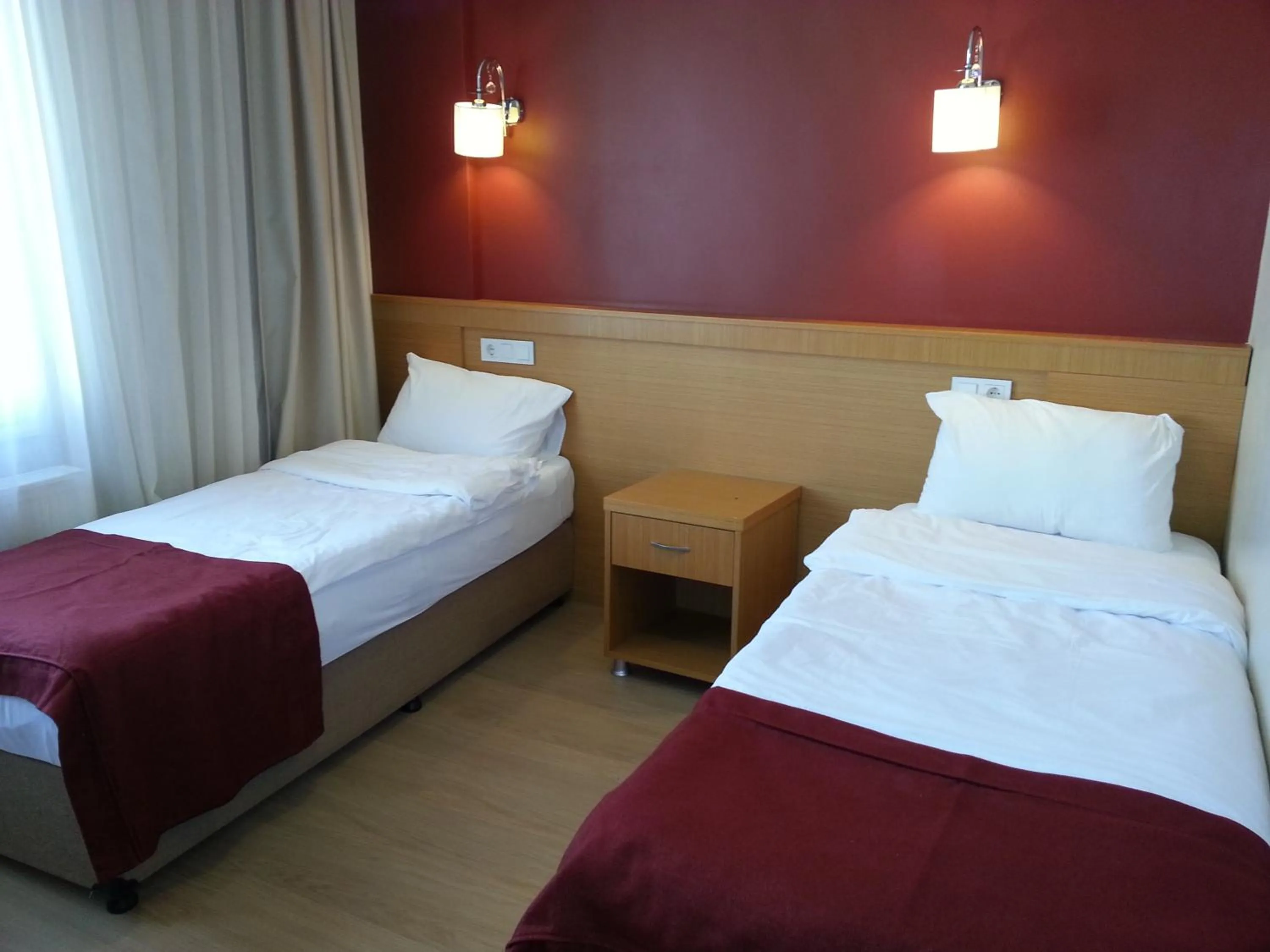 Bed in Cetinkaya Hotel