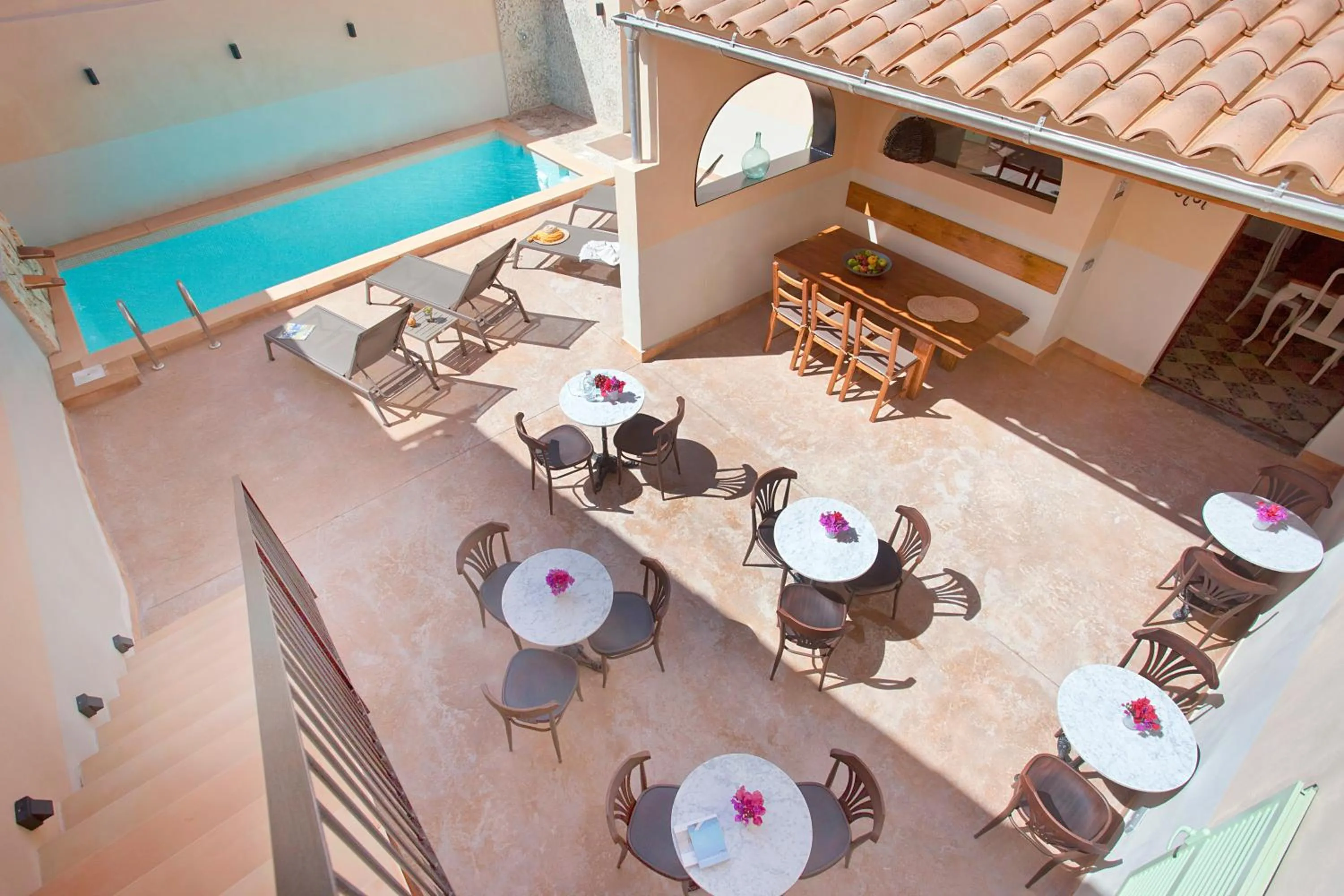 Pool view in Casal de Petra - Rooms & Pool by My Rooms Hotels TI