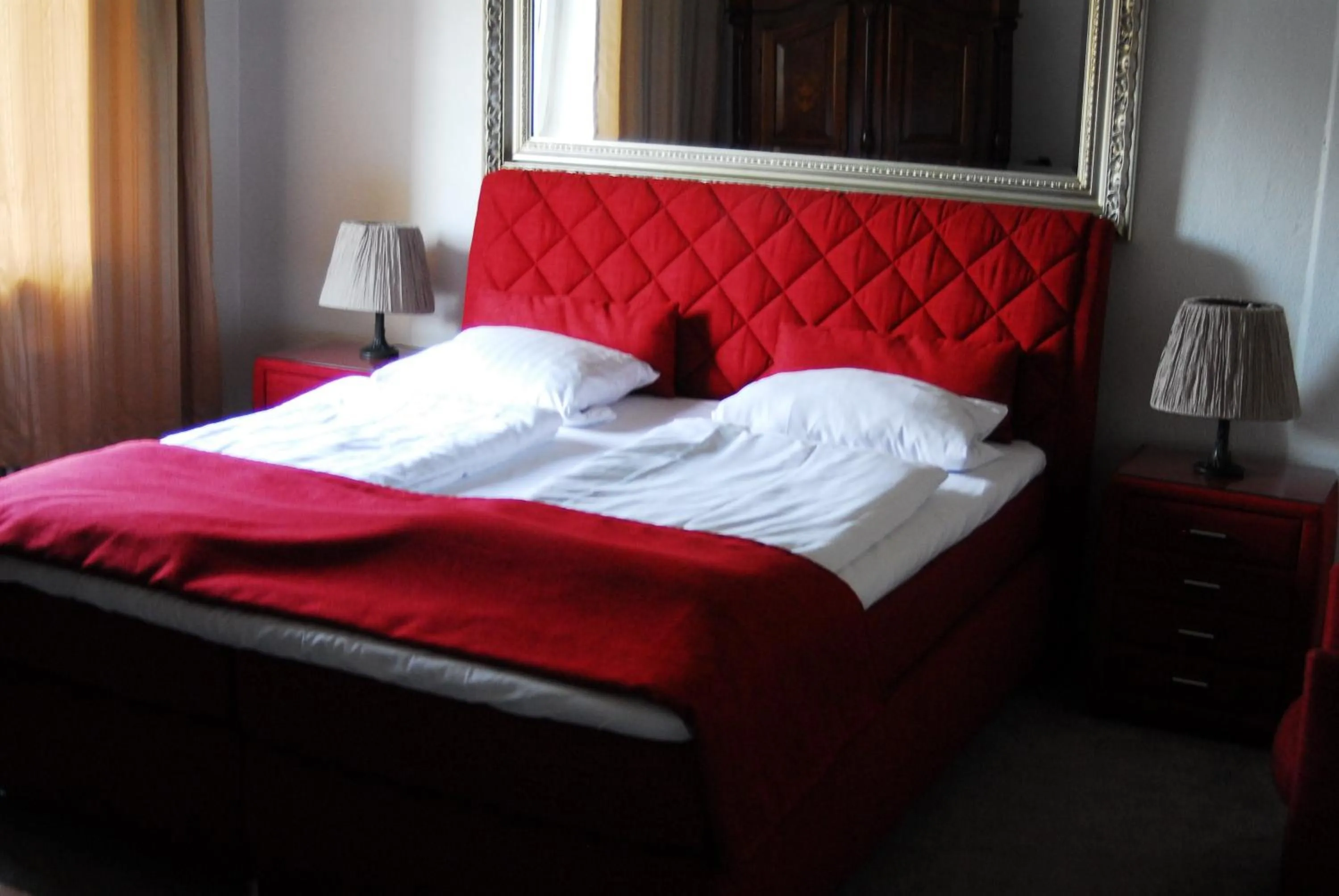 Photo of the whole room, Bed in Wasserturm Hotel Mannheim