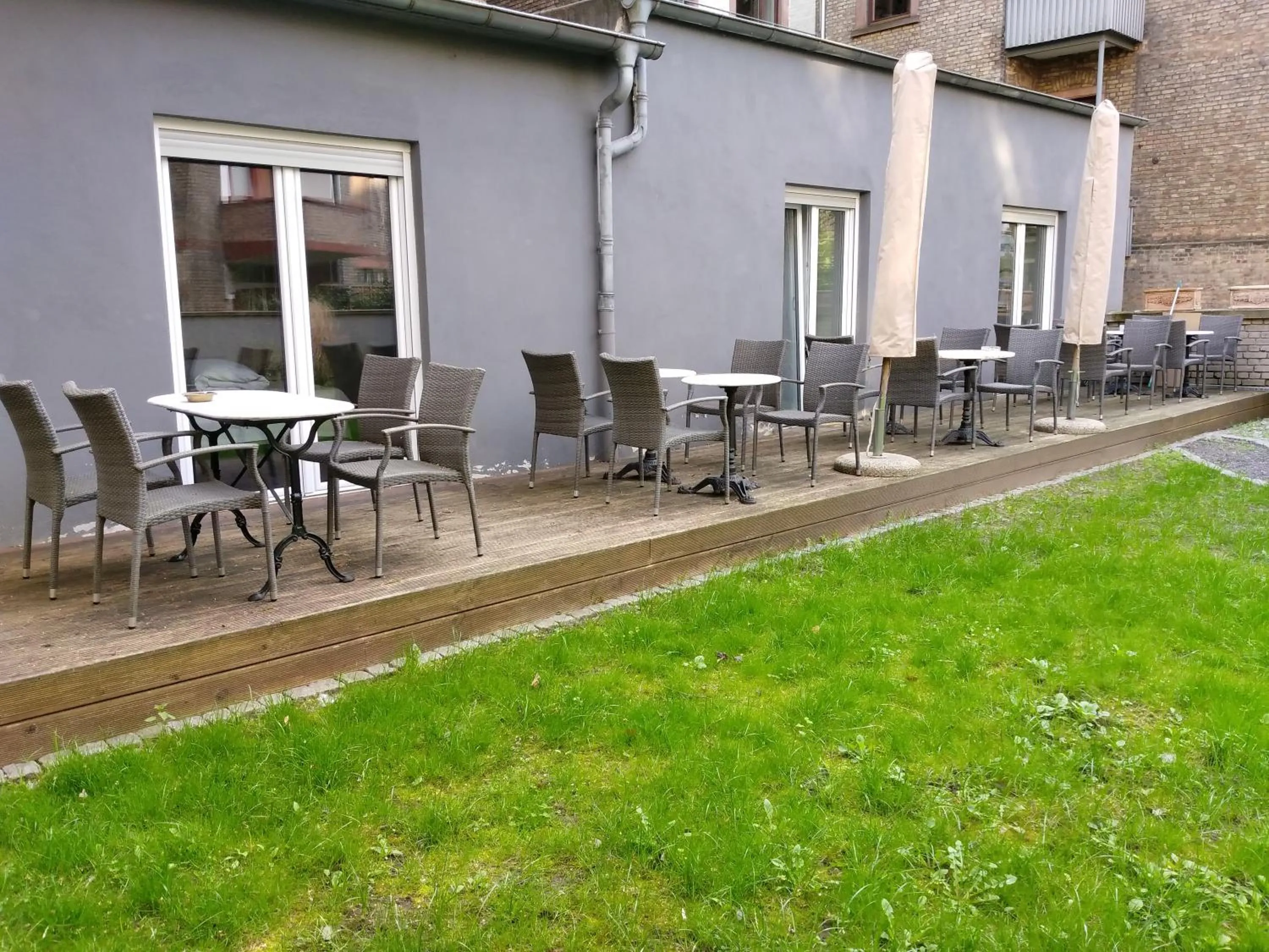 Balcony/Terrace in Wasserturm Hotel Mannheim