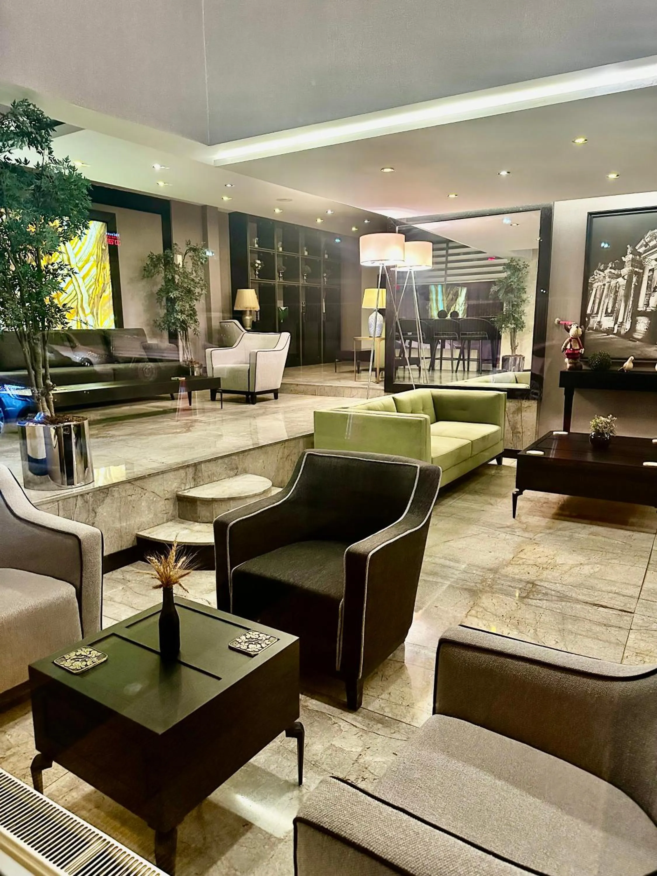 Lobby or reception in Laodikya Hotel