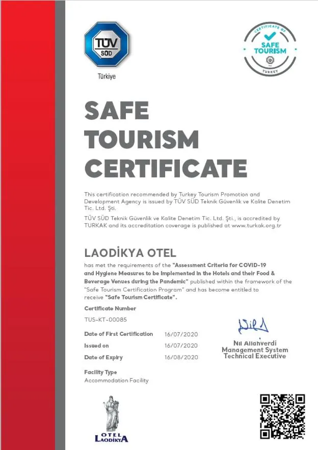 Property building in Laodikya Hotel