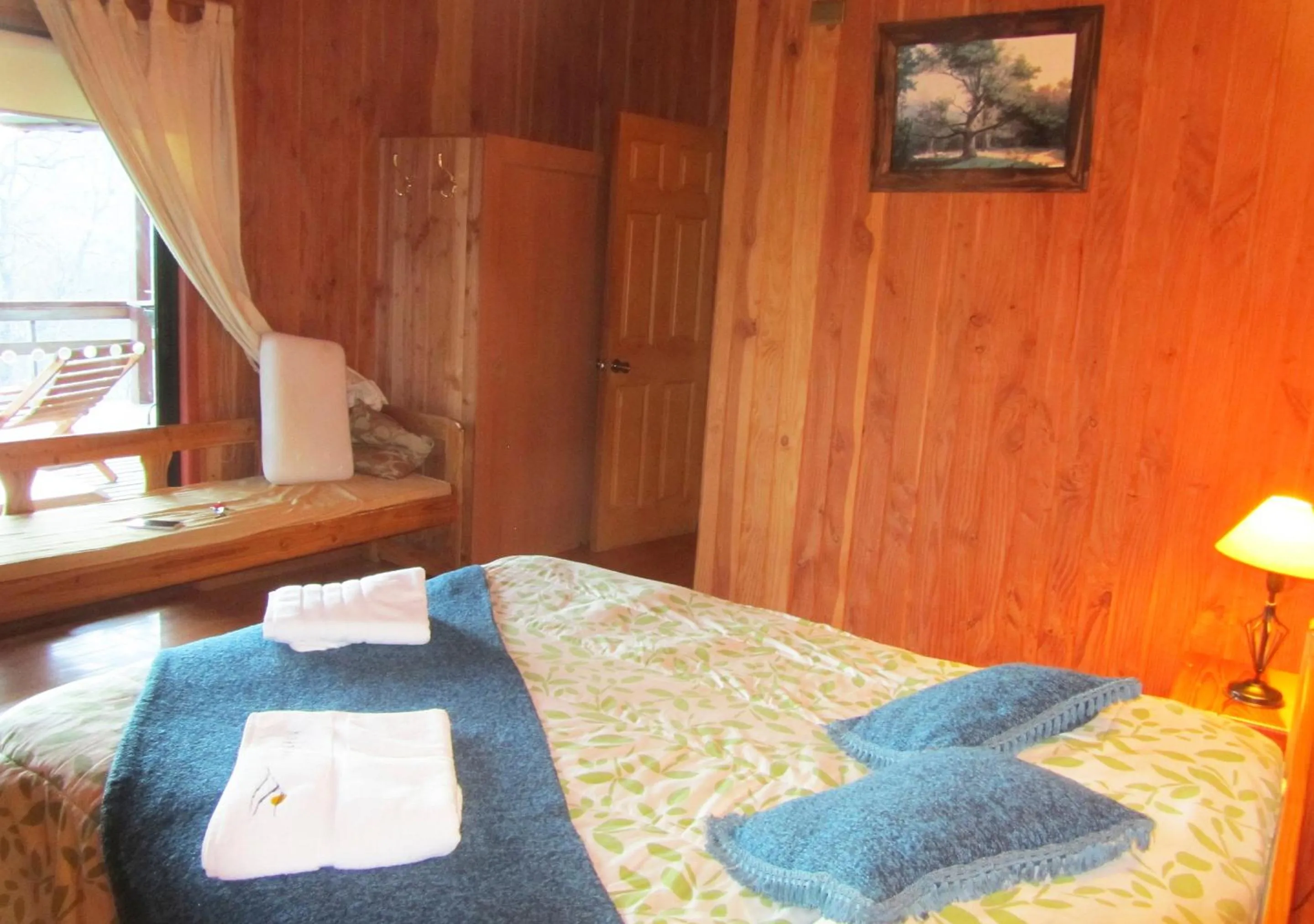 Bed in Mirador Los Volcanes Lodge & Boutique