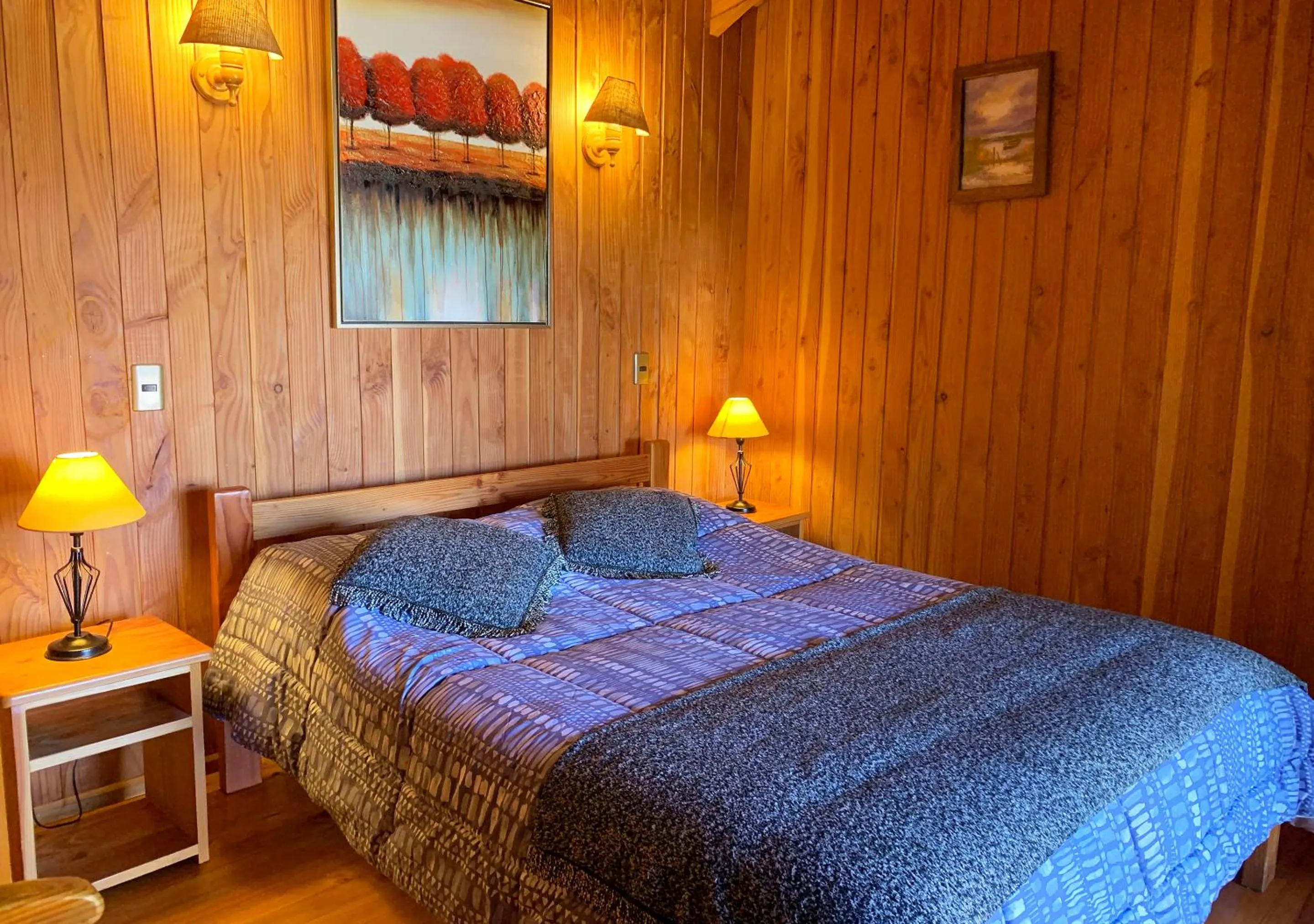 Bed in Mirador Los Volcanes Lodge & Boutique