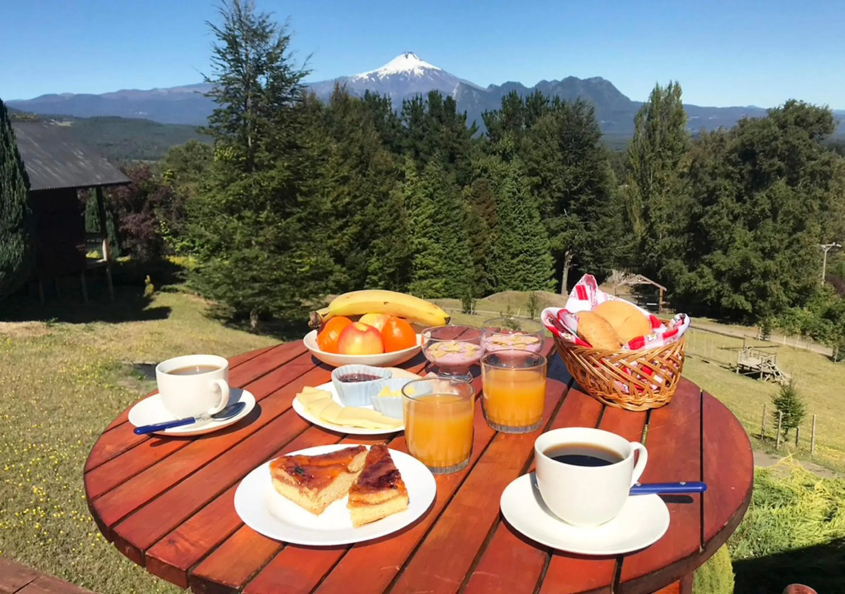Breakfast in Mirador Los Volcanes Lodge & Boutique Breakfast in Mirador Los Volcanes Lodge & Boutique
