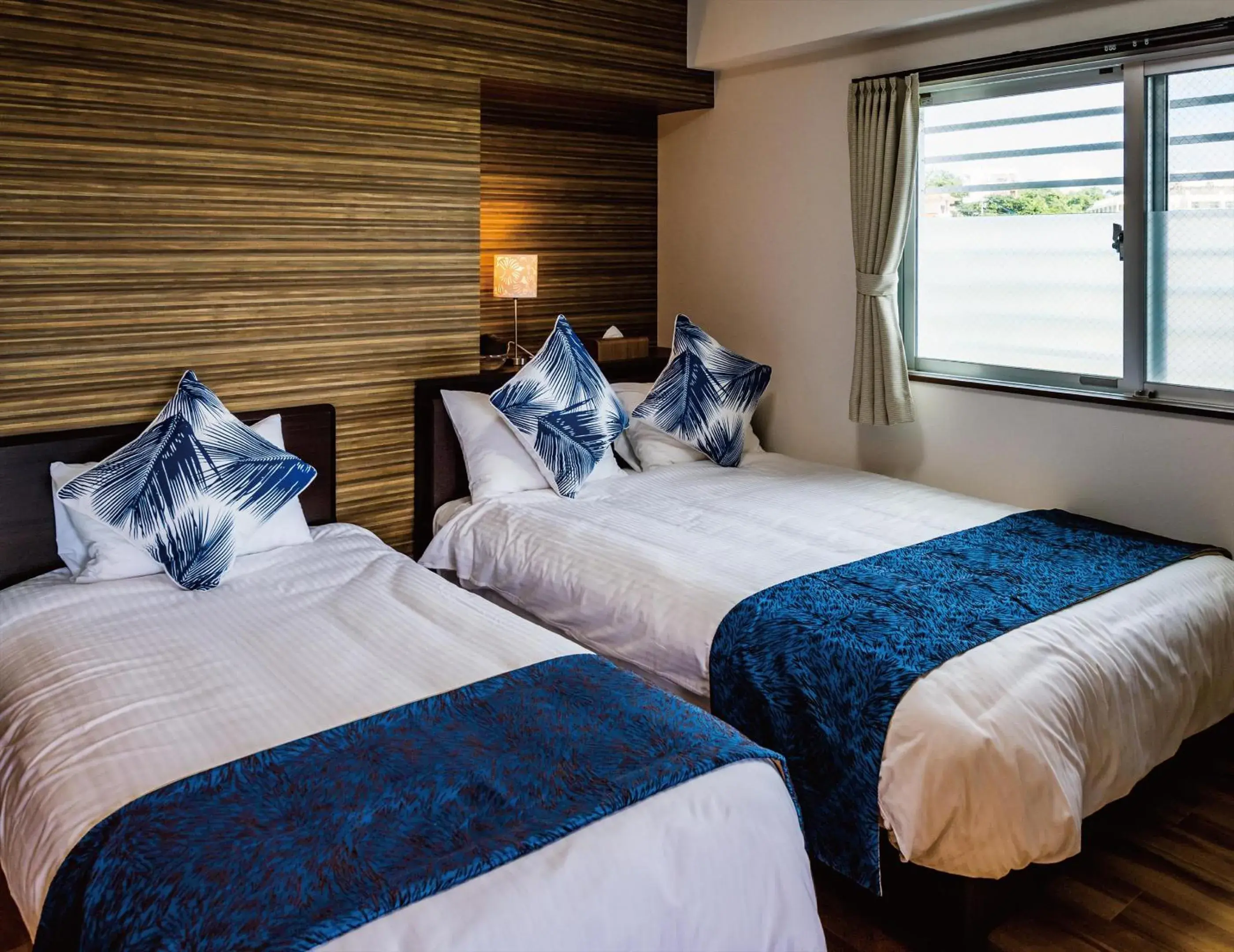 Wing Deluxe Twin (2nd Floor, 41.4sqm, 1LDK) - single occupancy in Zoe Resort The Sunset Village Okinawa Chatan Wing Deluxe Twin (2nd Floor, 41.4sqm, 1LDK) - single occupancy in Zoe Resort The Sunset Village Okinawa Chatan